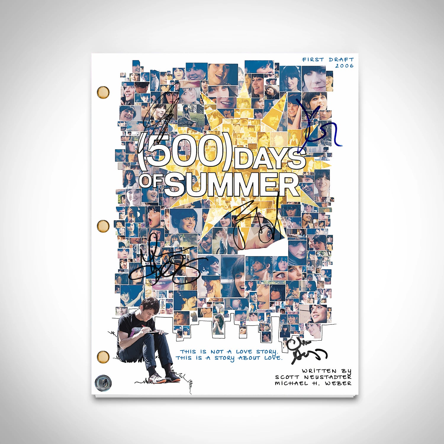 500 Days Of Summer Script Limited Signature Edition RARE T   500DaysOfSummer 1 