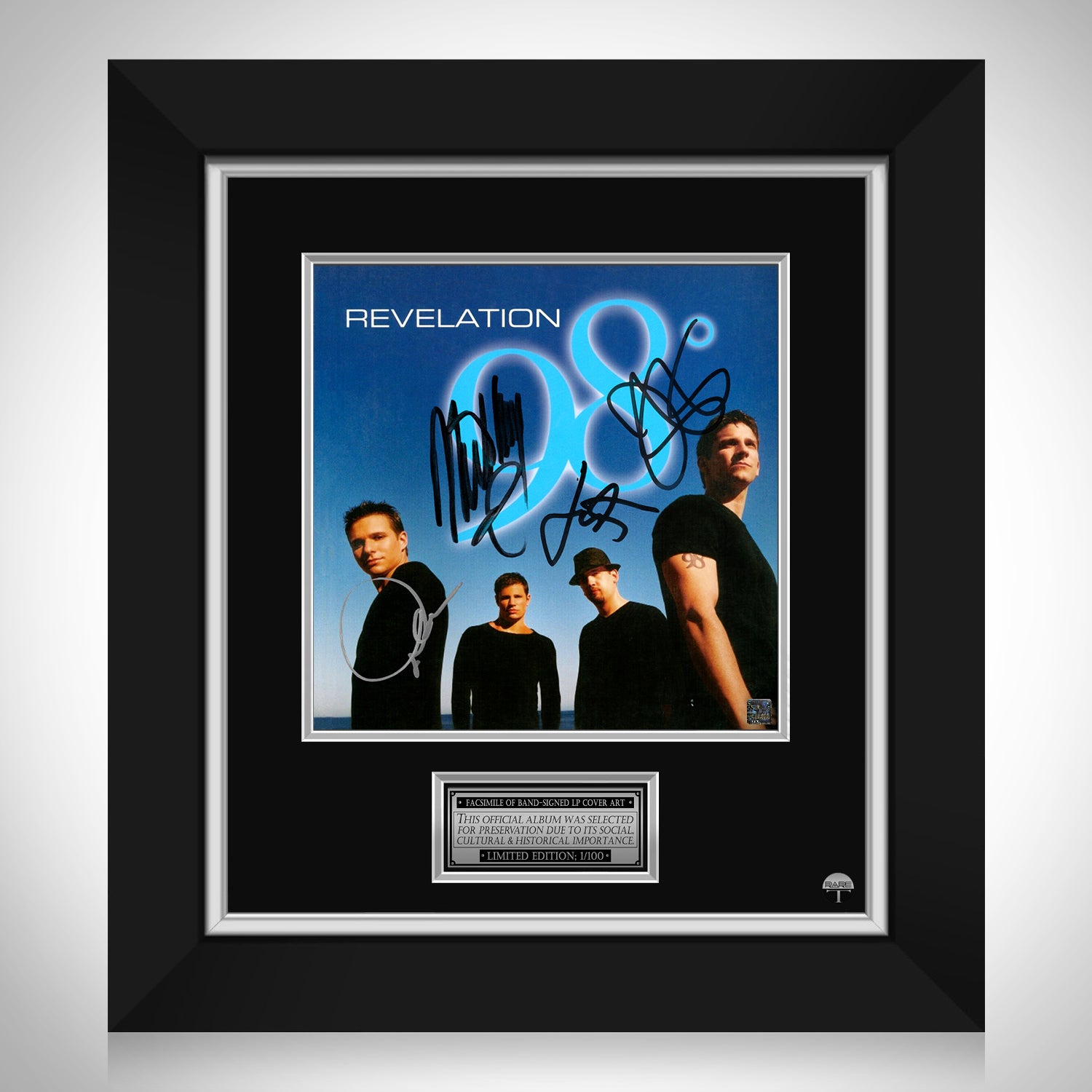 98 Degrees Photo Text Poster