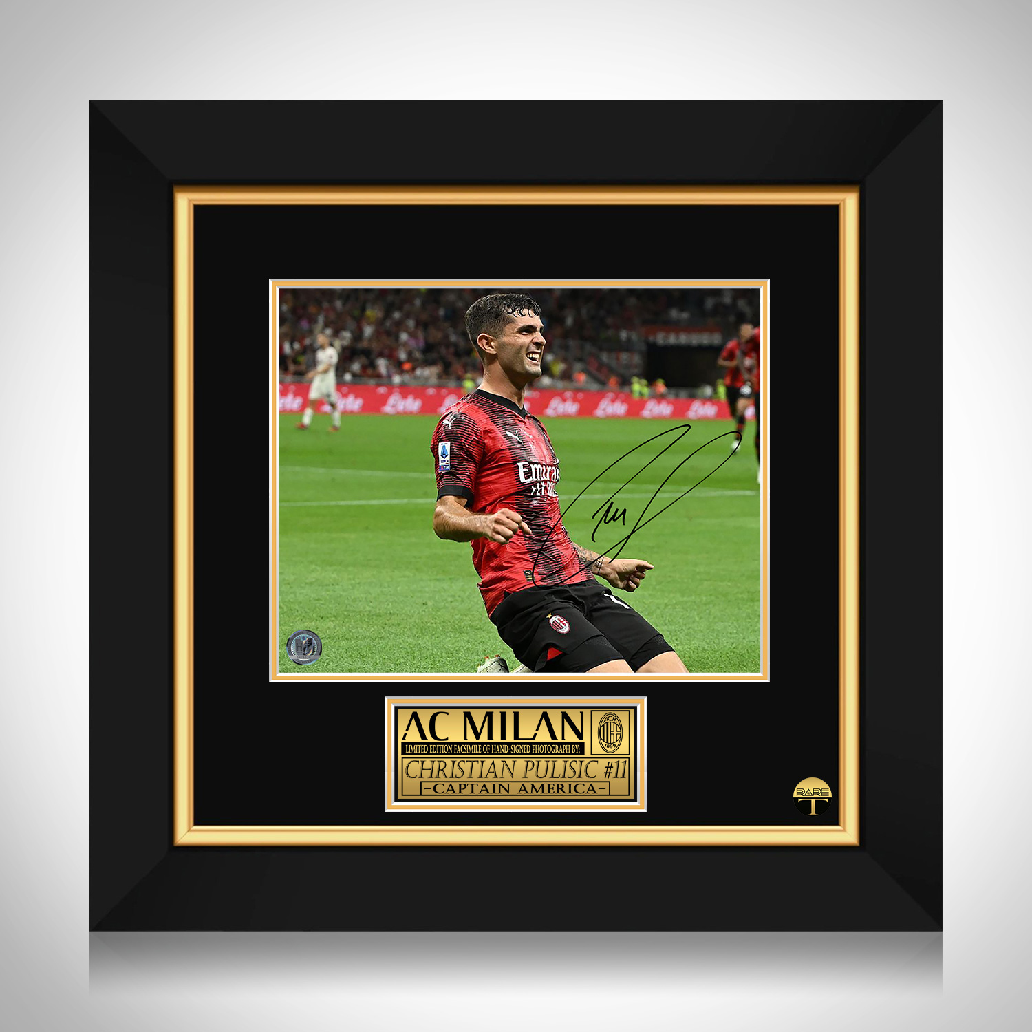 AC Milan - Christian Pulisic Photo Limited Signature Edition Custom ...