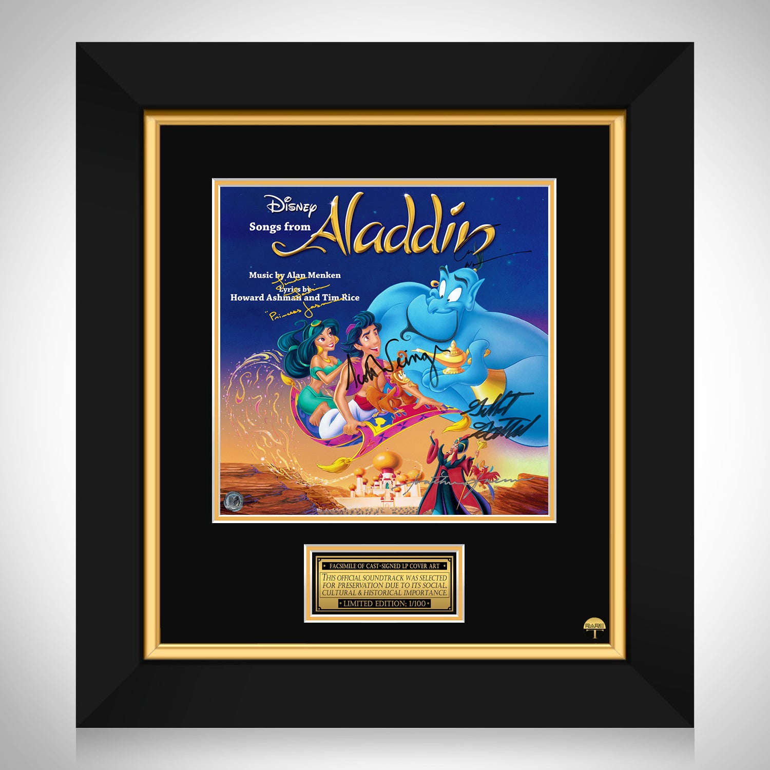 Aladdin 1992 - Original Motion Picture Soundtrack LP Cover Limited ...