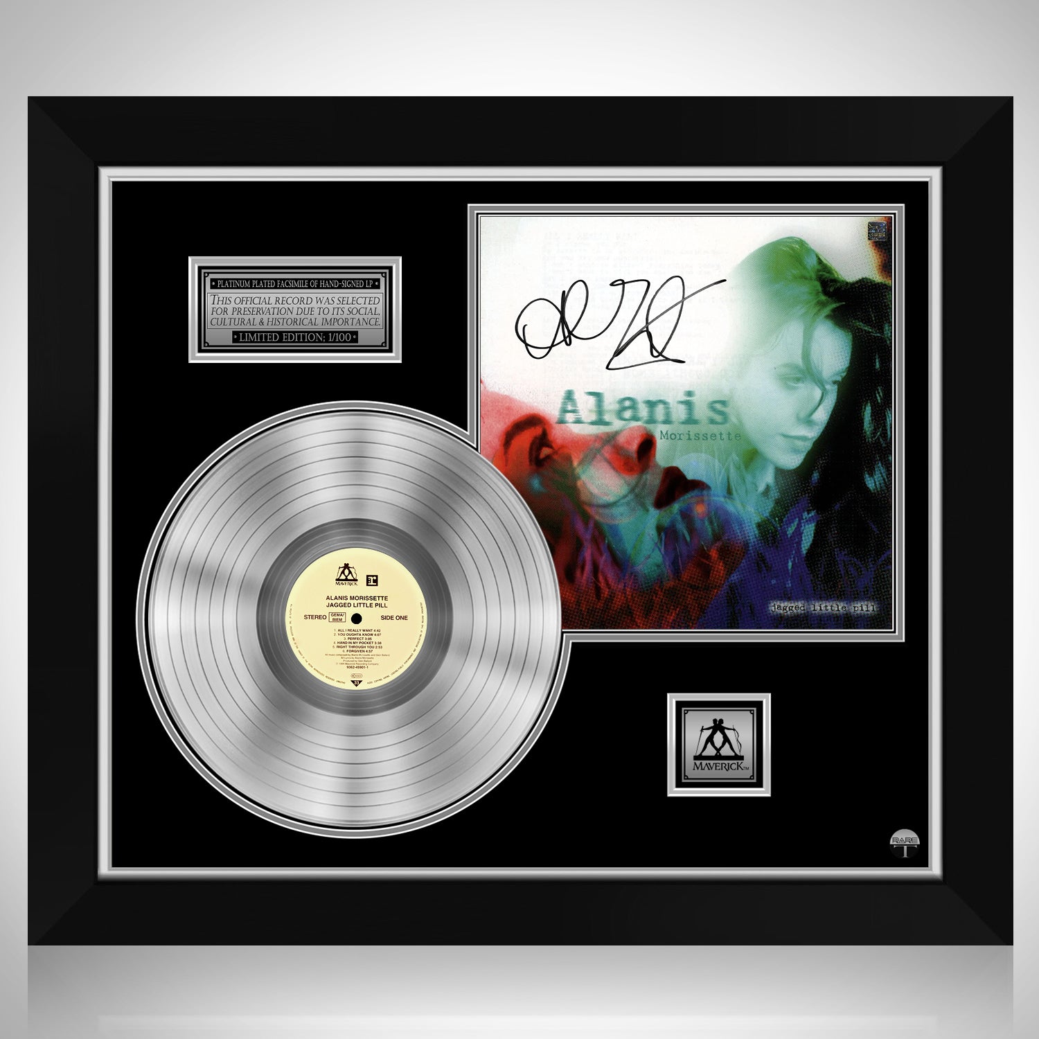 Alanis Morissette - Jagged Little Pill Platinum LP Limited