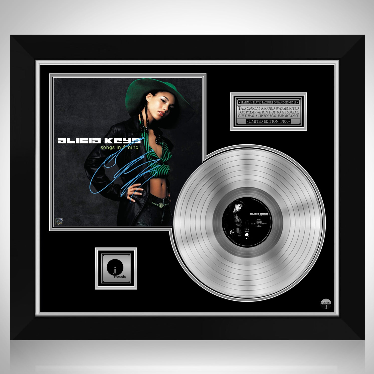Alicia Keys - Songs in a Minor Platinum LP Limited Signature 