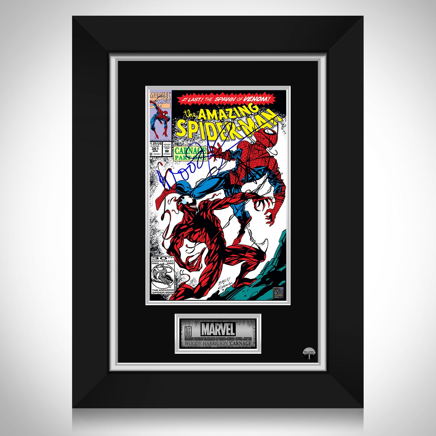 The Amazing Spider-Man #361 Limited Signature Edition Comic Book Cover ...