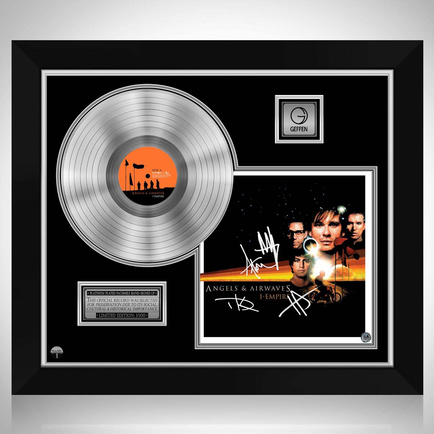 Angels And Airwaves I-Empire Vinyl (SIGNED BY TOM DELONGE) deals