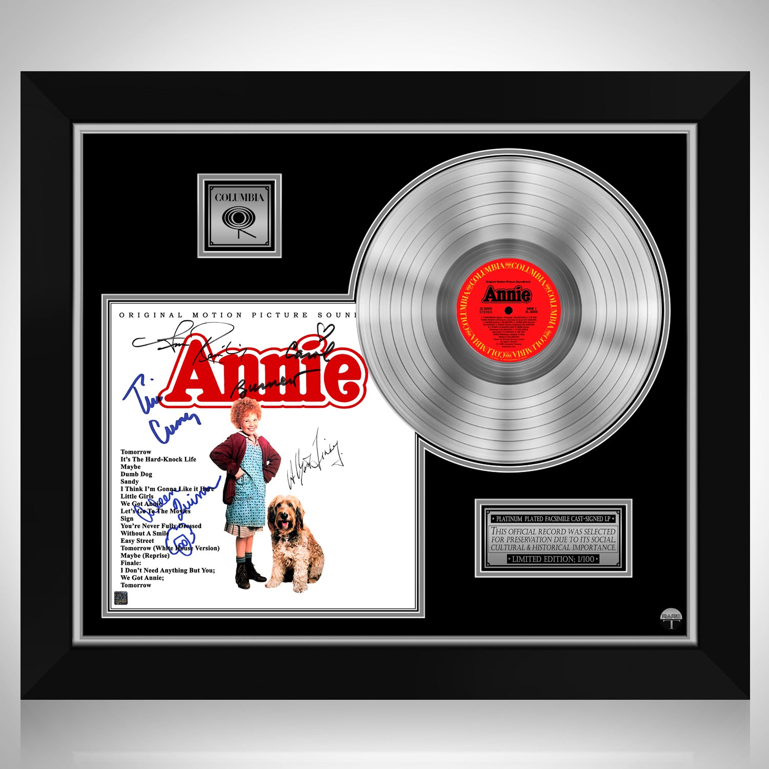 Annie - Original Motion Picture Soundtrack Platinum LP Limited ...