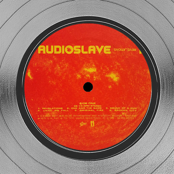 Audioslave - Revelations Platinum LP Limited Signature Edition