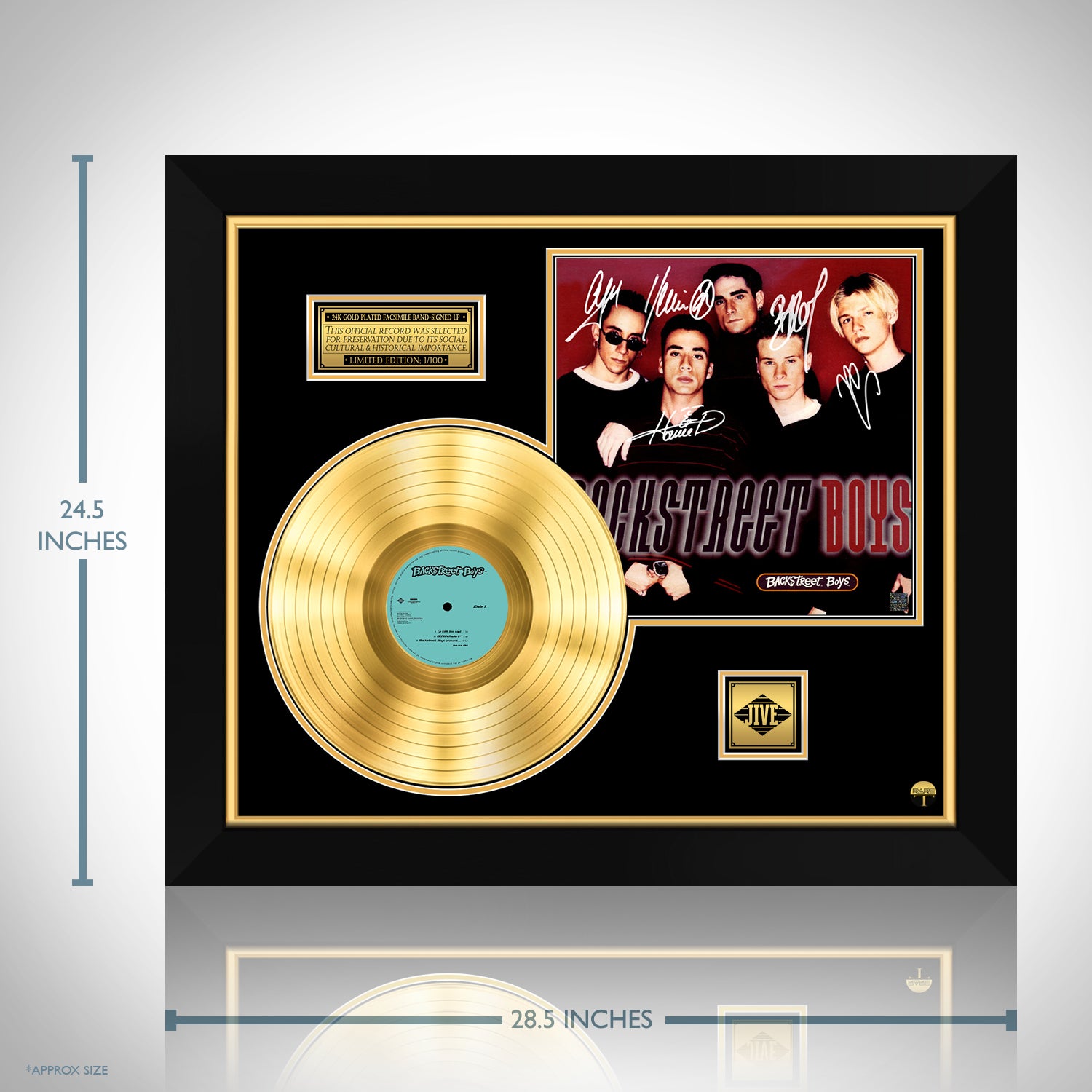 Backstreet Boys - Self altd Gold LP Limited Signature Edition