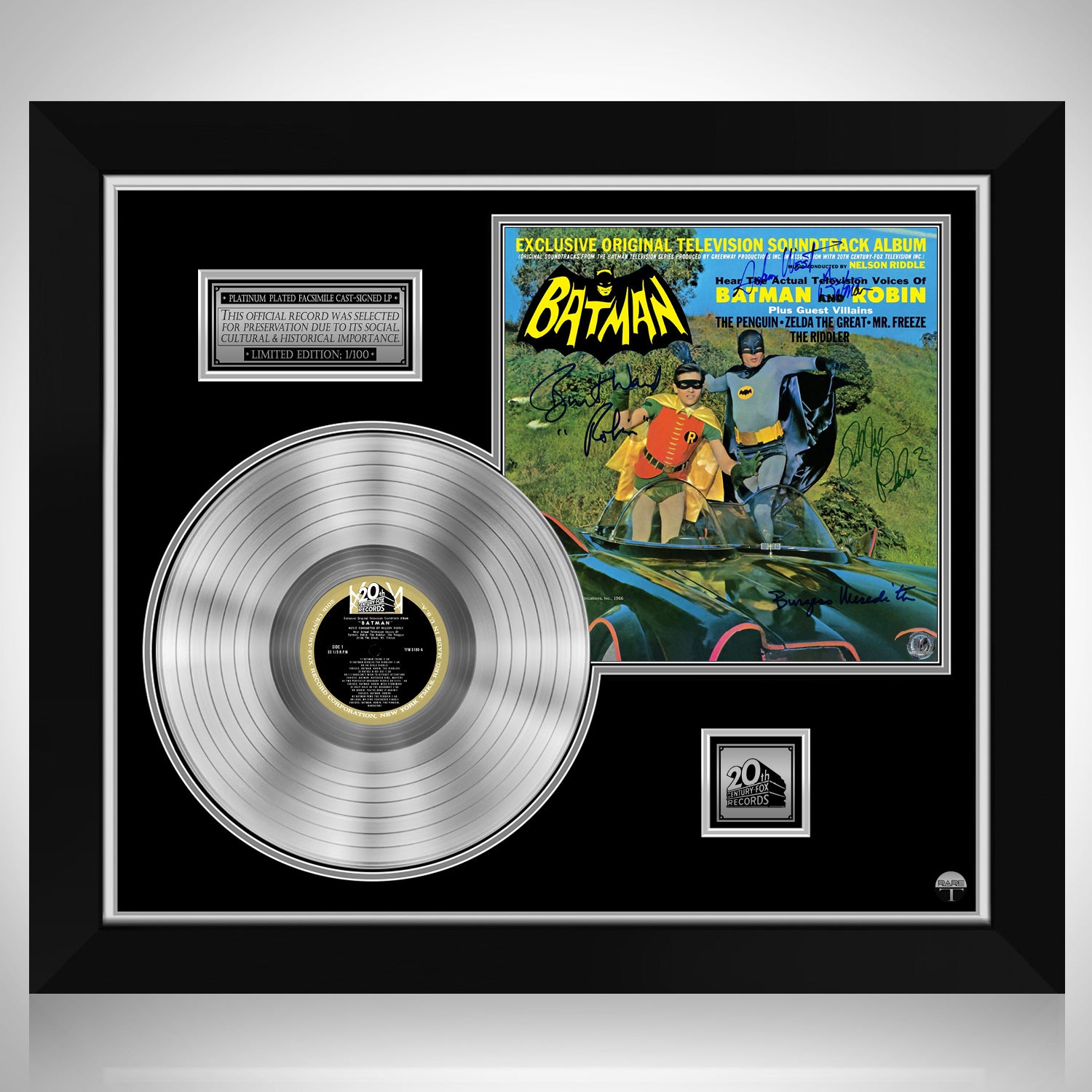 Batman 1966 - Original Television Soundtrack Album Platinum LP Limited ...