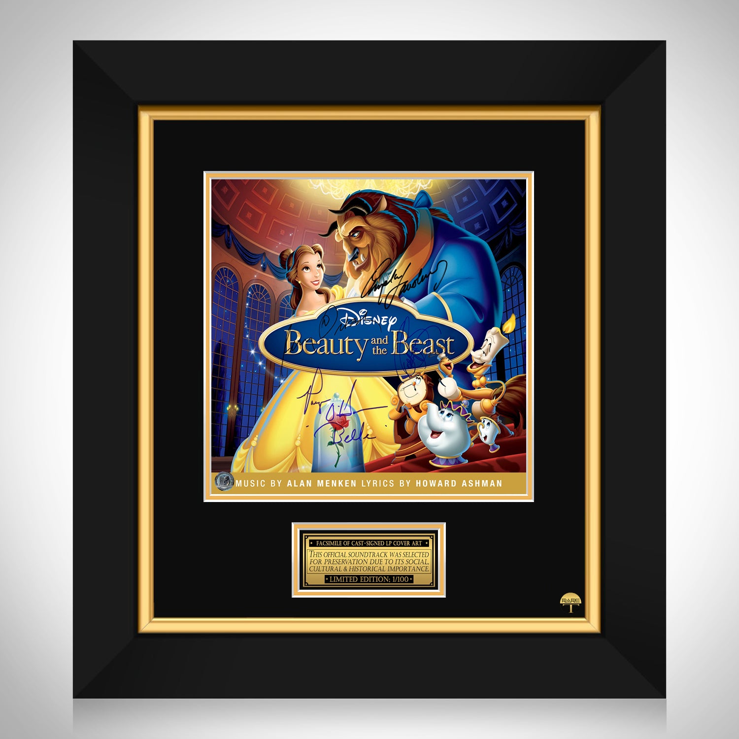 Beauty And The Beast - Original Motion Picture Soundtrack LP Cover ...