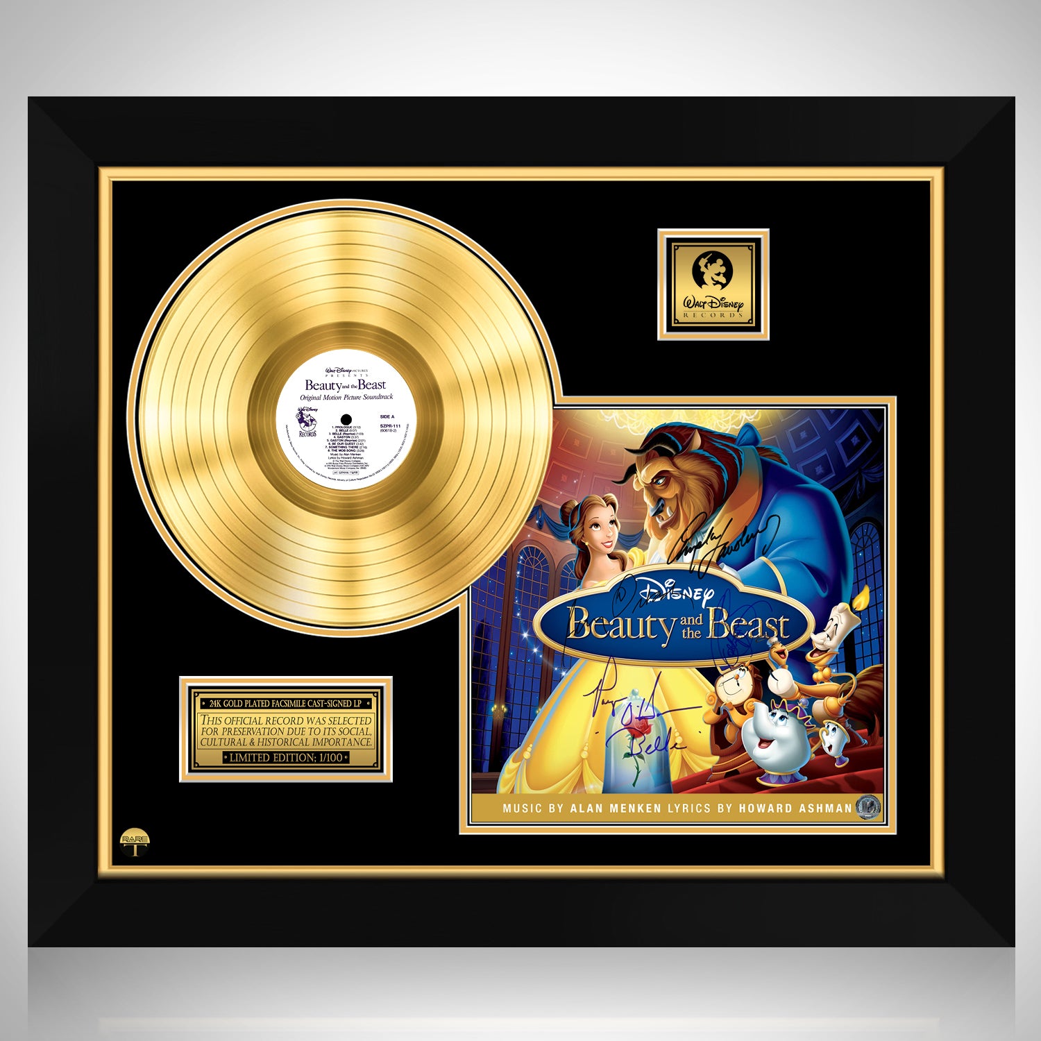 Beauty And The Beast - Original Motion Picture Soundtrack Gold LP ...