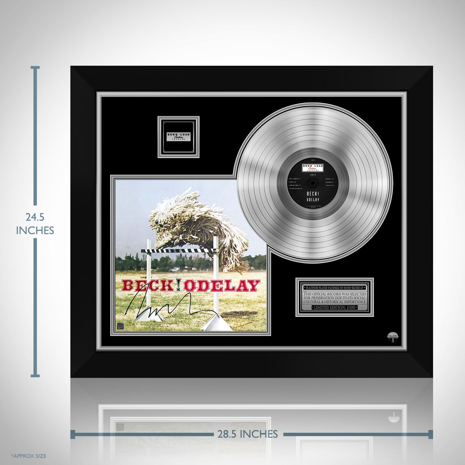 Beck Odelay Platinum LP Limited Signature Edition Custom Frame