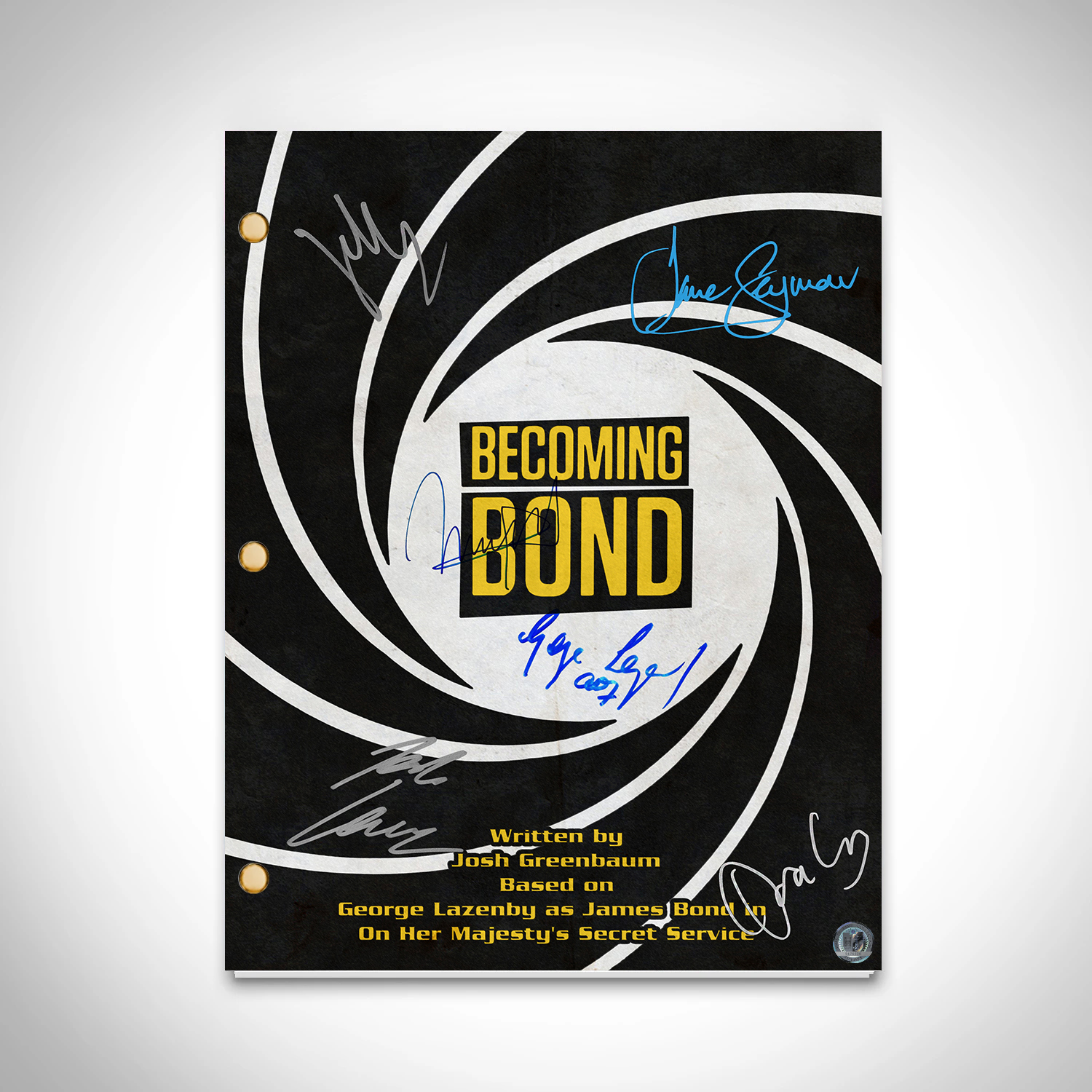 Becoming Bond Transcript Limited Signature Edition | RARE-T