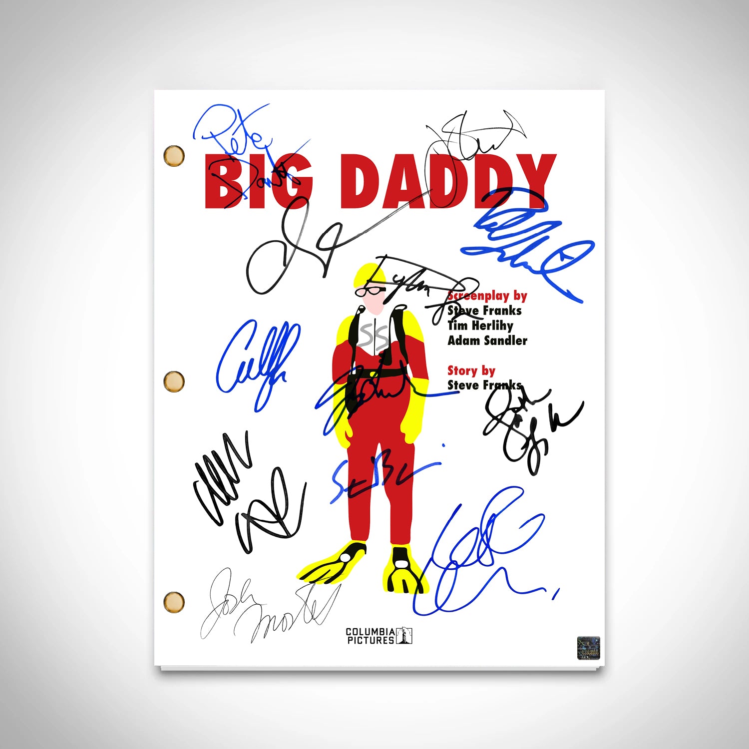 Daddy's Home Script Limited Signature Edition Custom Frame