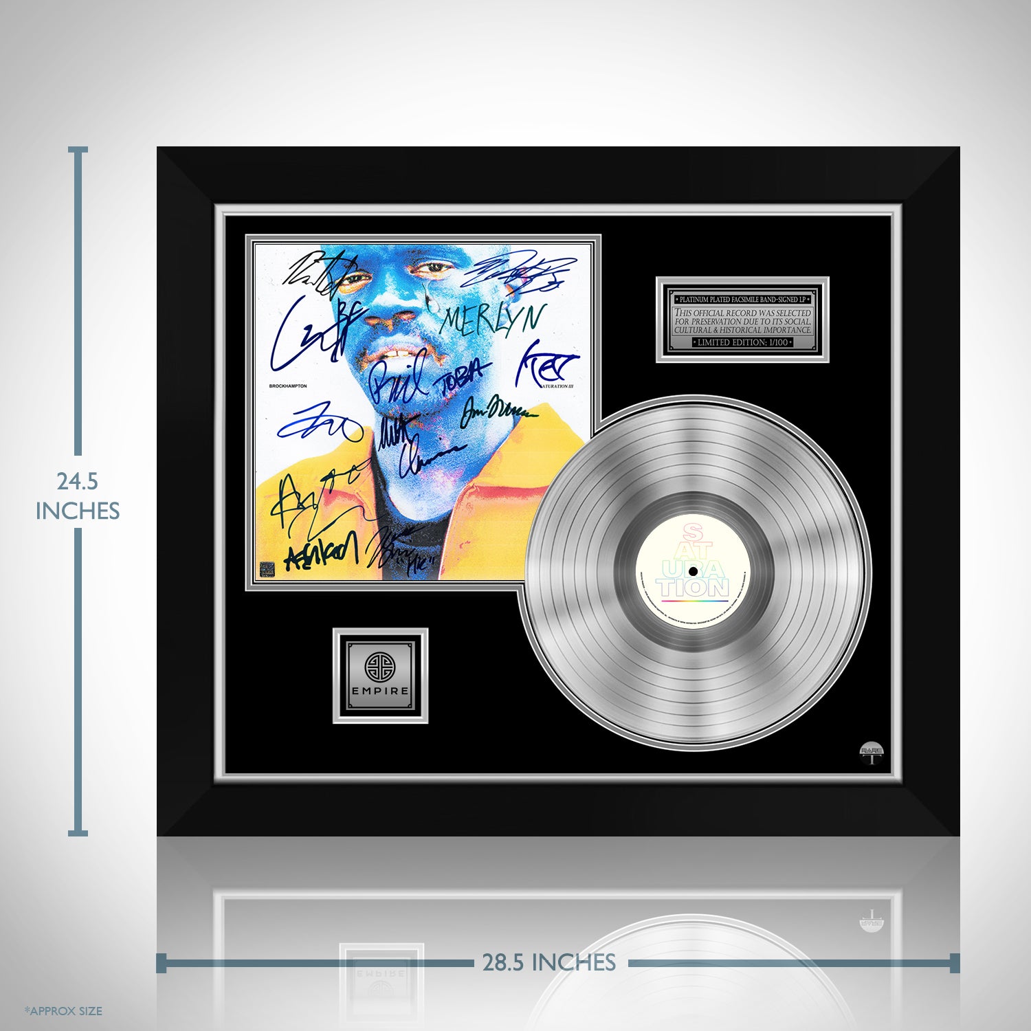 Brockhampton - Saturation III Platinum LP Limited Signature Edition