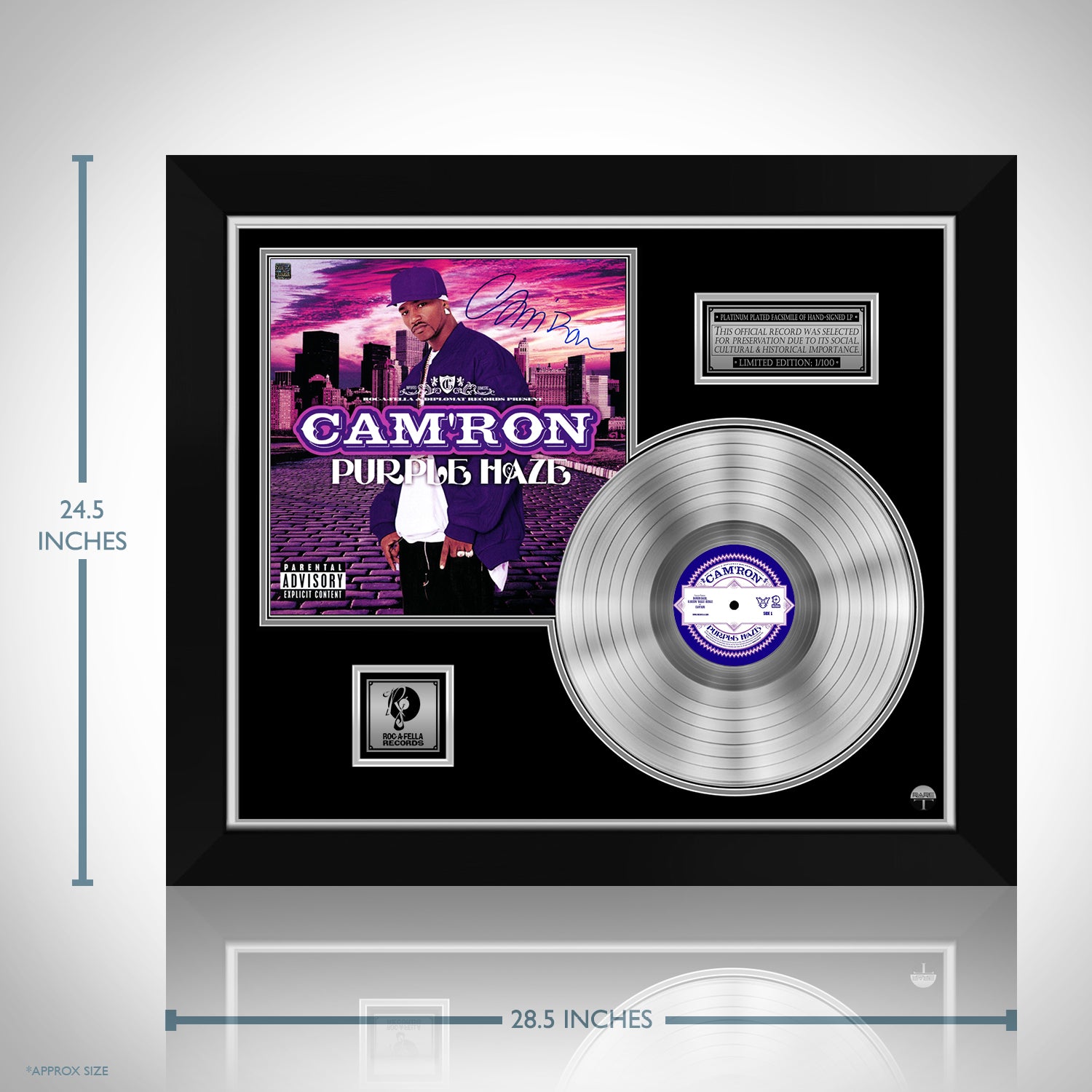 Camron - Purple Haze Platinum LP Limited Signature Edition Custom 