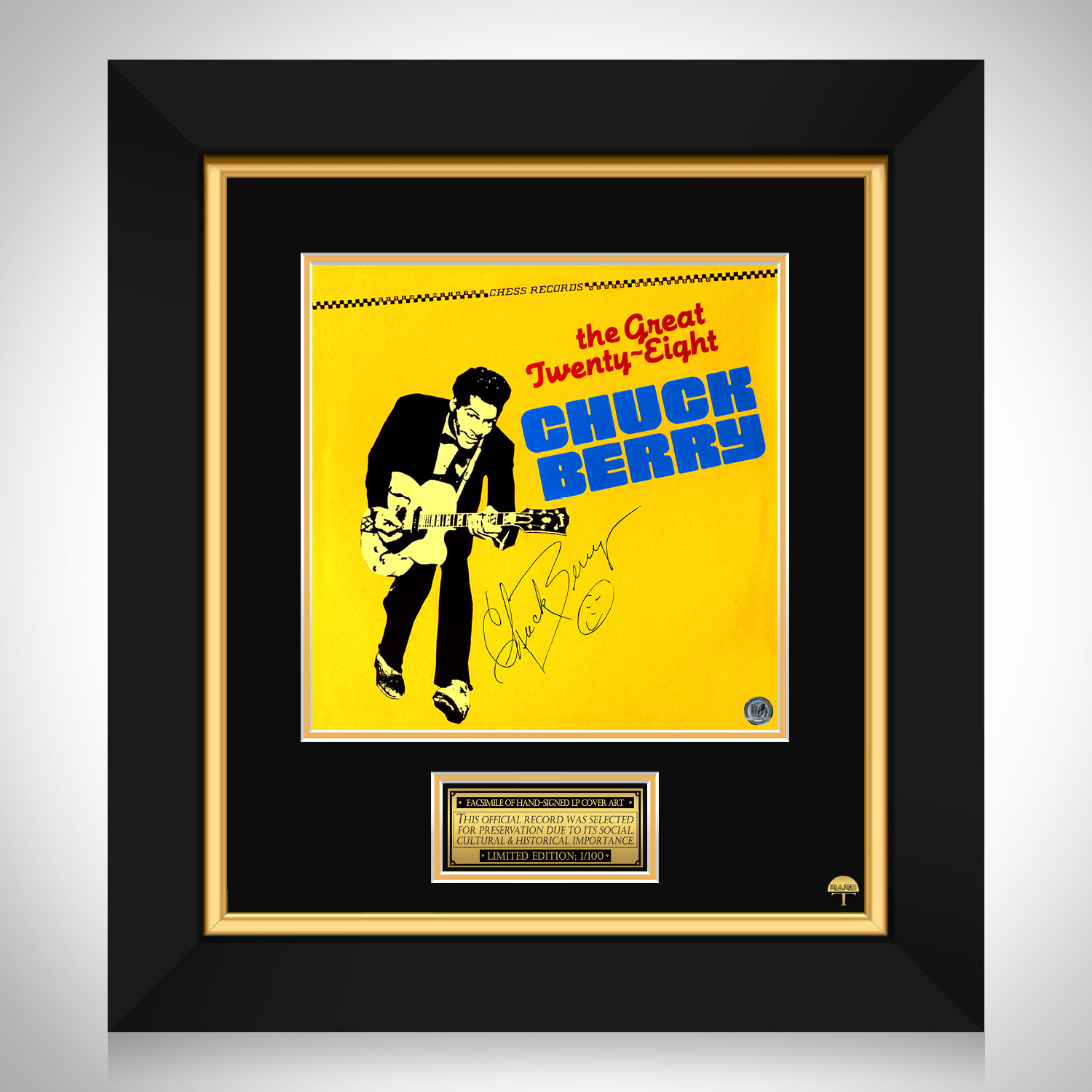 Chuck Berry - The Great Twenty-Eight LP Cover Limited Signature Edition ...