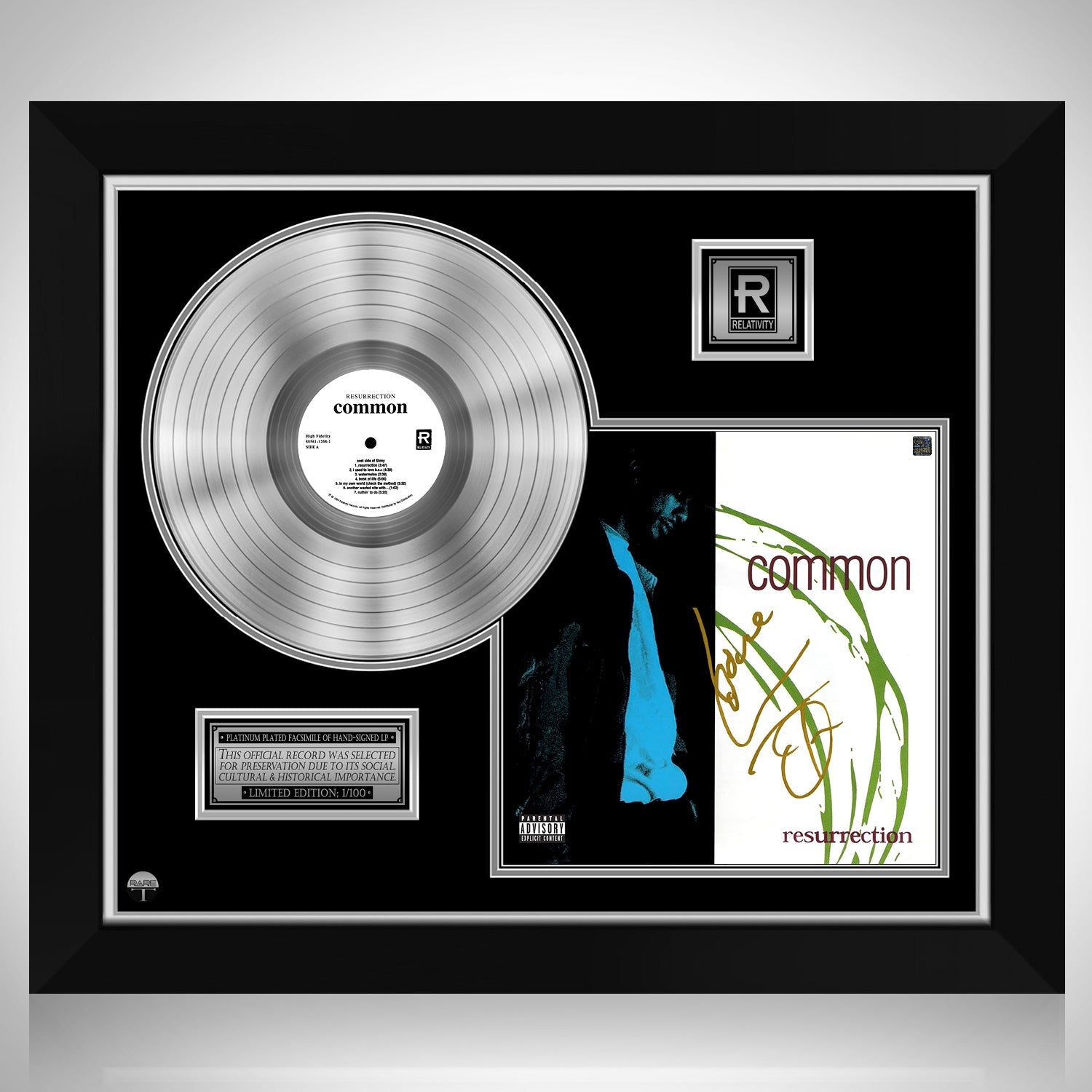 Common - Resurrection Platinum LP Limited Signature Edition Custom