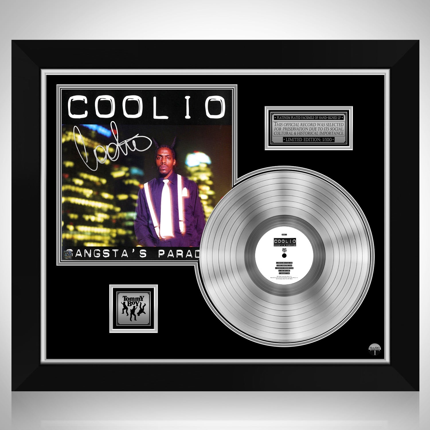 Coolio - Gangstas Paradise Platinum LP Limited Signature Edition 