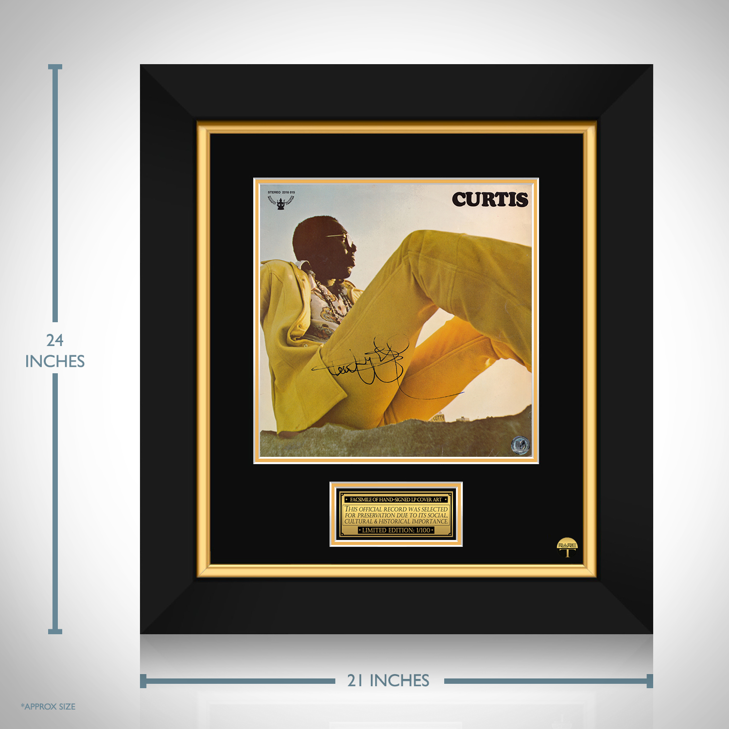 Curtis Mayfield - Curtis LP Cover Limited Signature Edition Custom 
