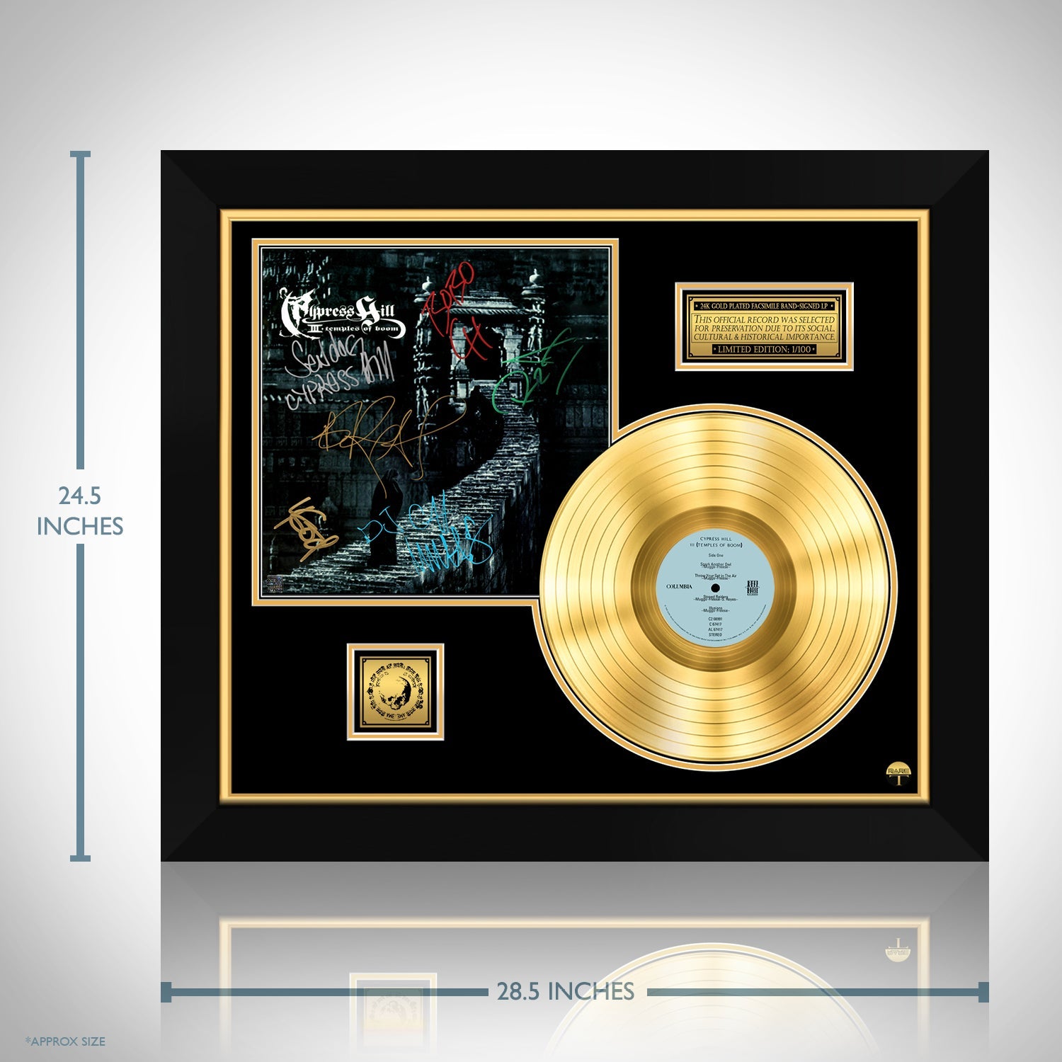 Cypress Hill III - Temples of Boom Gold LP Limited Signature Edition 