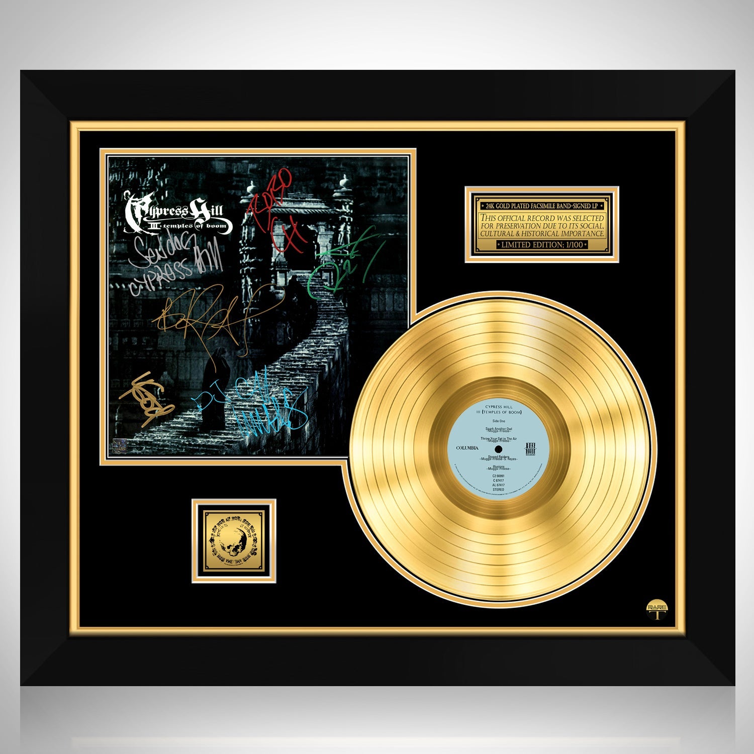 Cypress Hill III - Temples of Boom Gold LP Limited Signature Edition