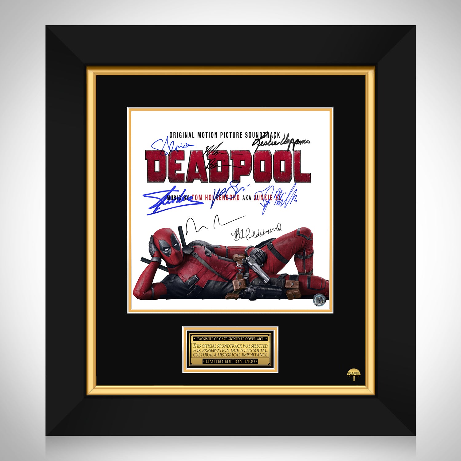 Deadpool - Original Motion Picture Soundtrack LP Cover Limited ...