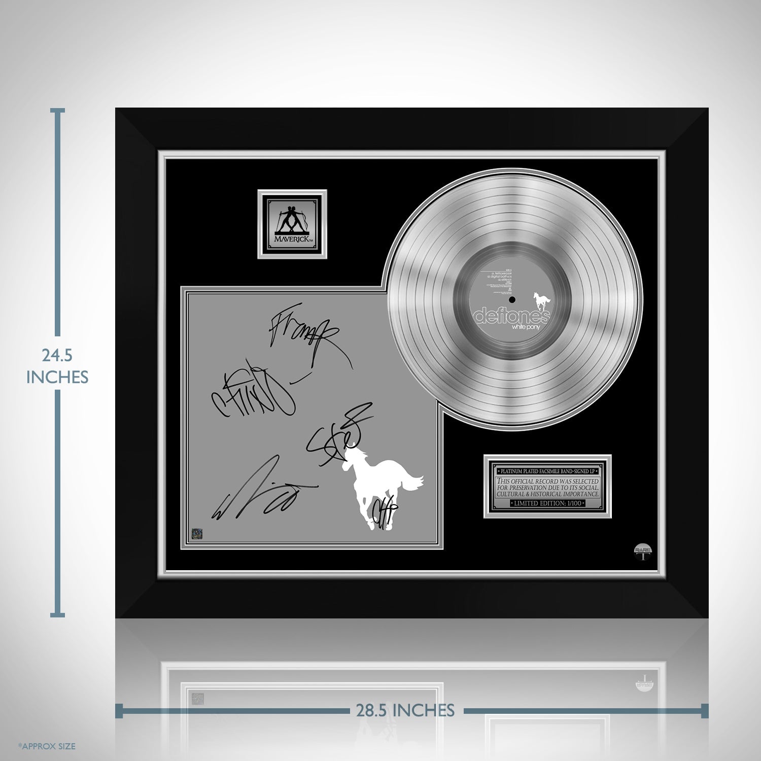 Deftones - White Pony Platinum LP Limited Signature Edition 