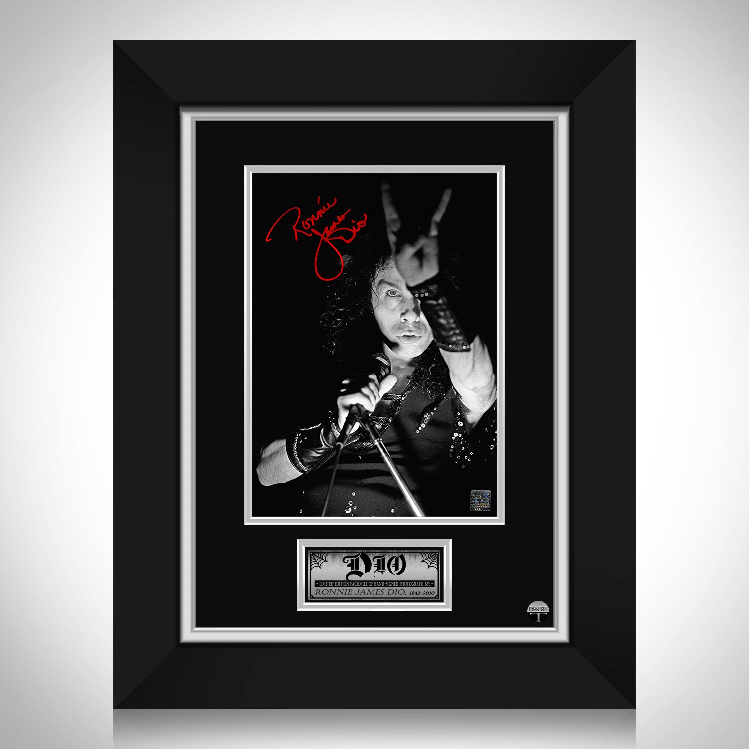Ronnie James Dio Memorial Photo Limited Signature Edition Custom