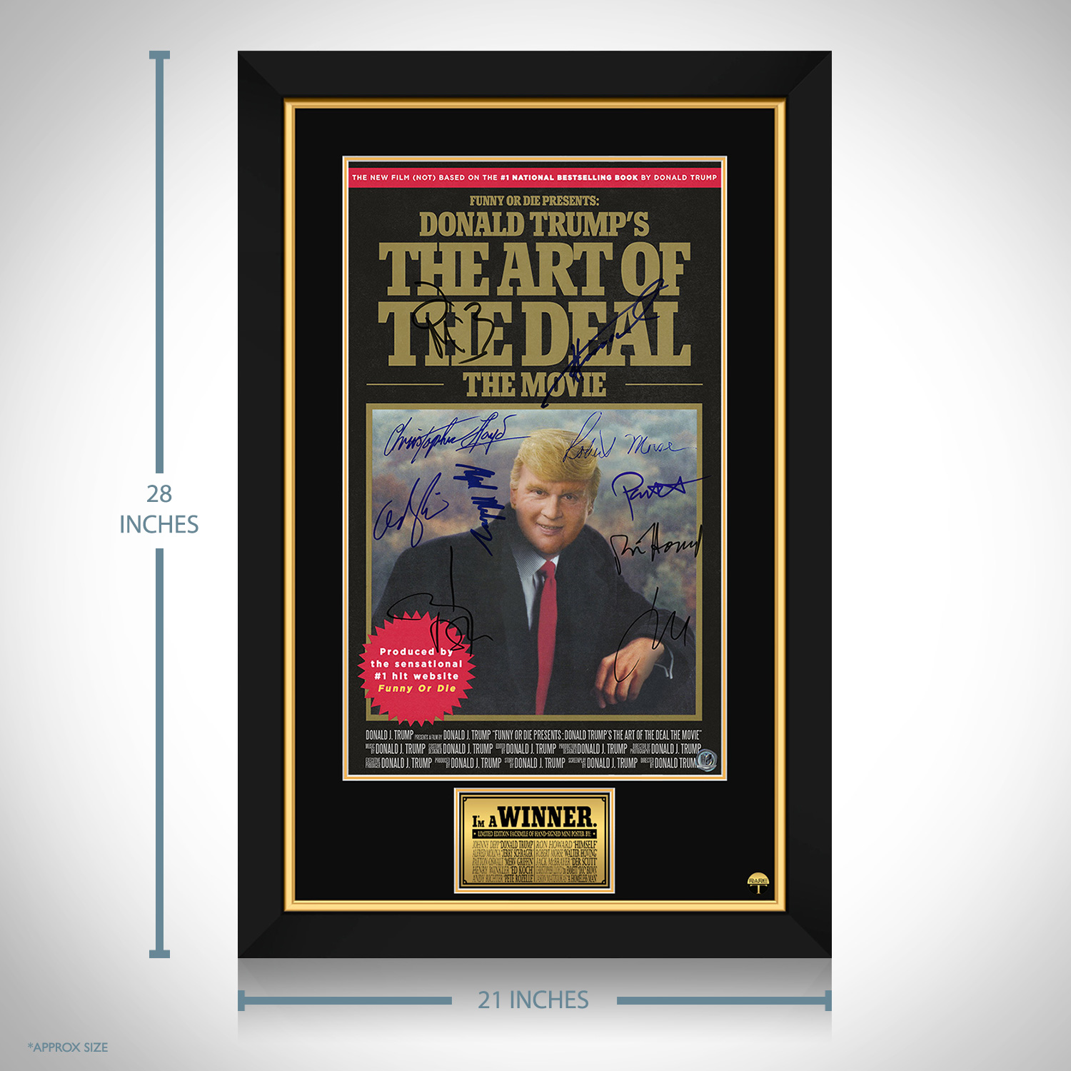 Donald Trump s the Art of the Deal The Movie Mini Poster Limited