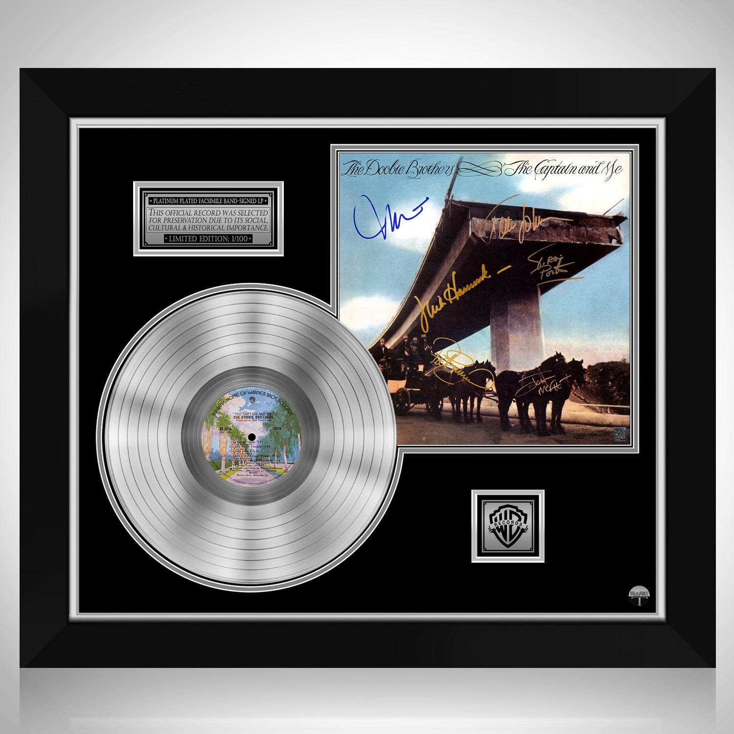 The Doobie Brothers - The Captain and Me Platinum LP Limited Signature ...