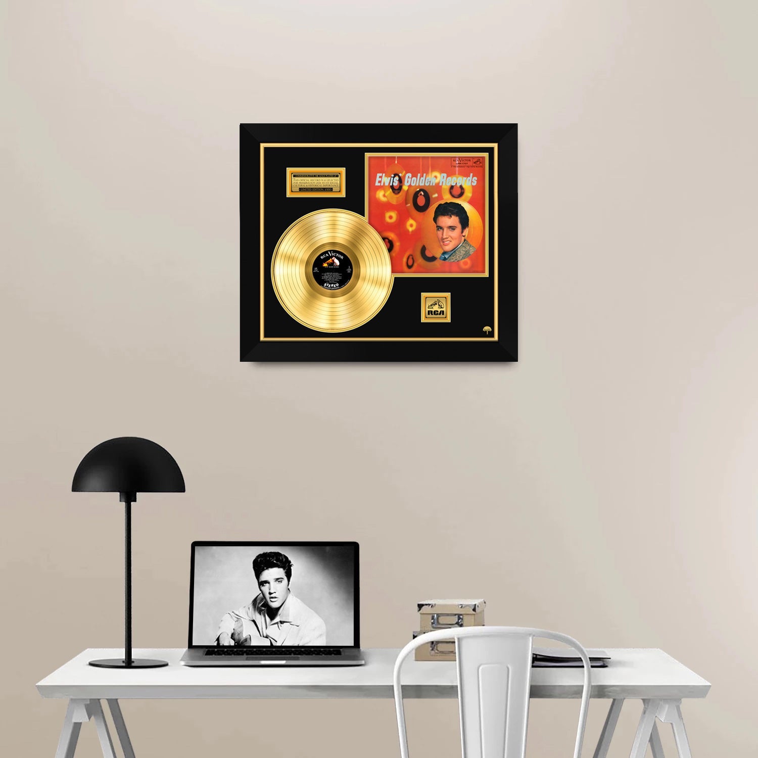 Elvis Presley Golden Records Limited Collectors Edition Gold LP