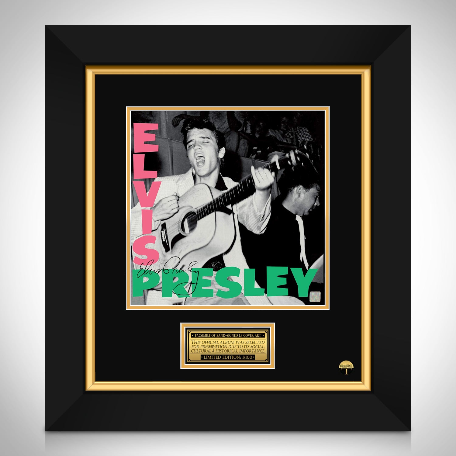 Elvis Presley - Self Titled Limited Signature Edition LP Cover Custom ...