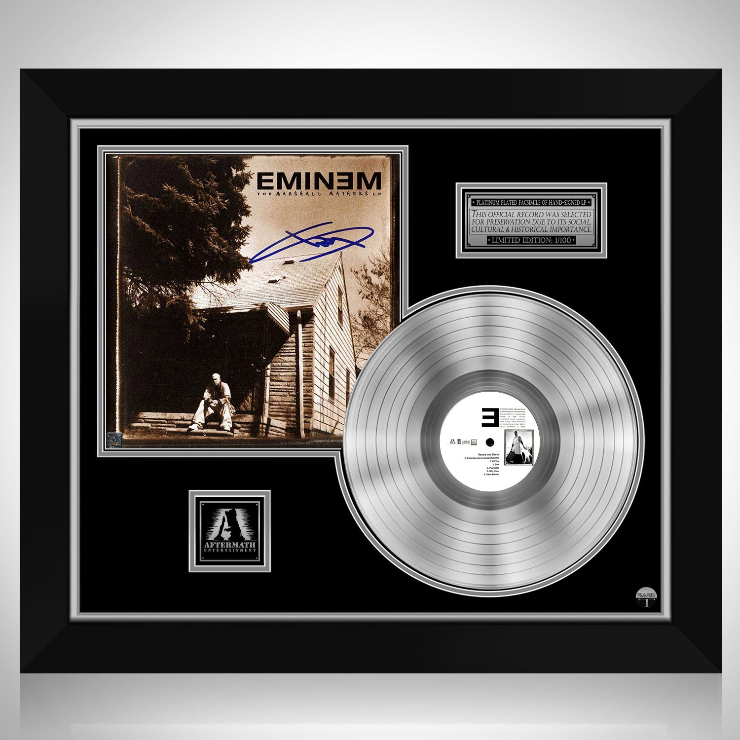 Eminem Marshall Mathers LP Platinum LP Limited Signature Edition 
