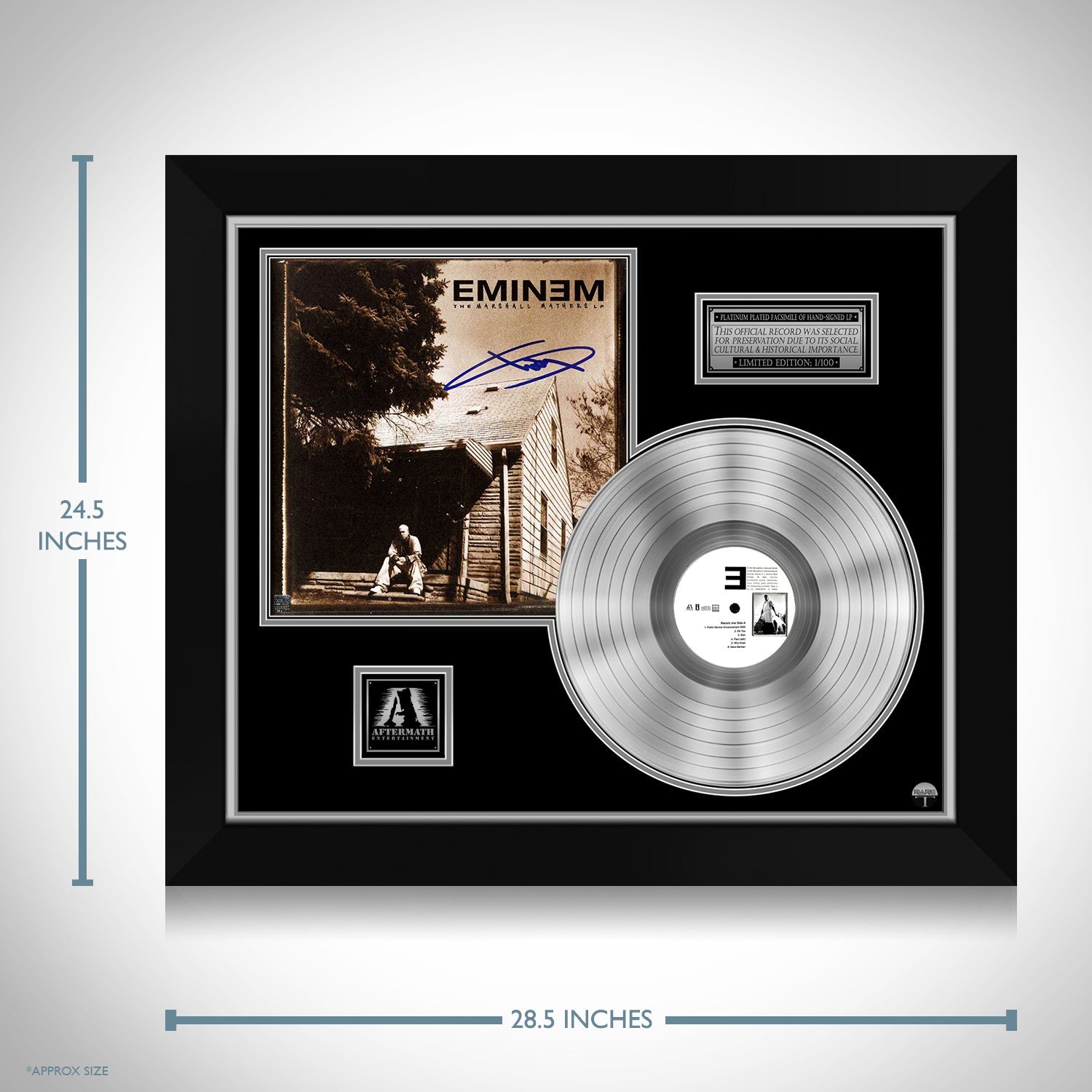 Eminem Marshall Mathers LP Platinum LP Limited Signature Edition 