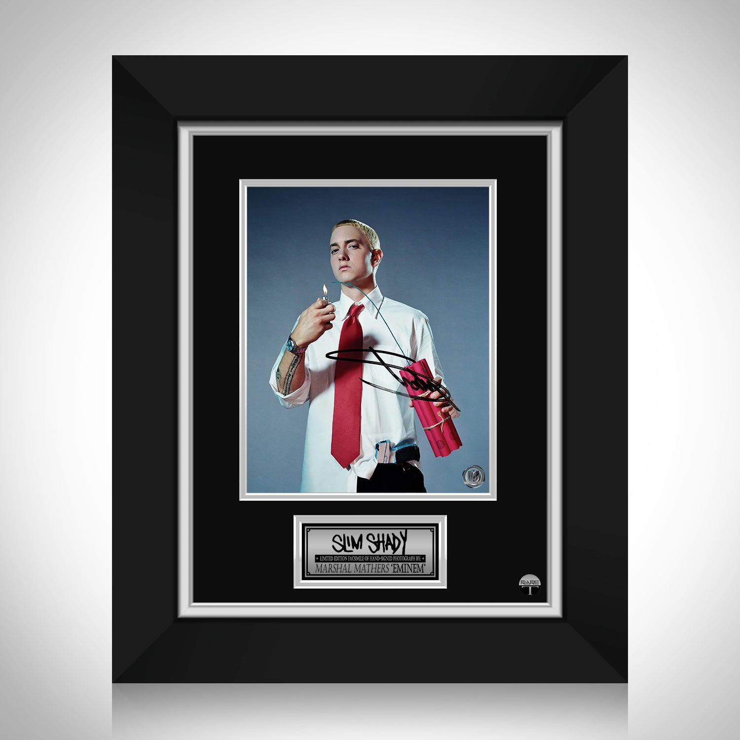 Eminem Photo Limited Signature Edition Custom Frame RARET