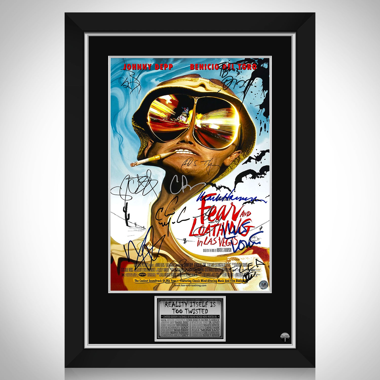 Fear and Loathing in Las Vegas Framed poster