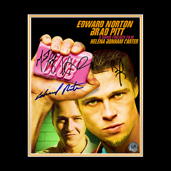 Fight Club Photo & VHS Limited Signature Edition Custom Frame