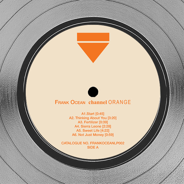 Frank Ocean - Channel Orange Platinum LP Limited Signature Edition 