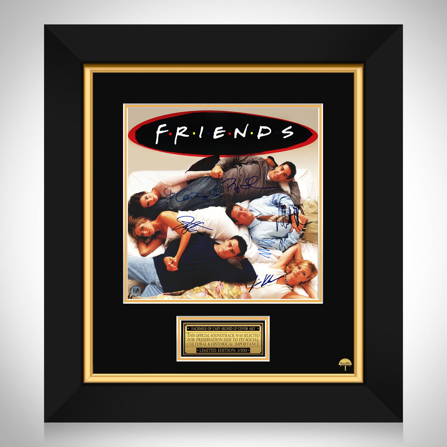 Friends - Original TV Show Soundtrack LP Cover Limited Signature ...