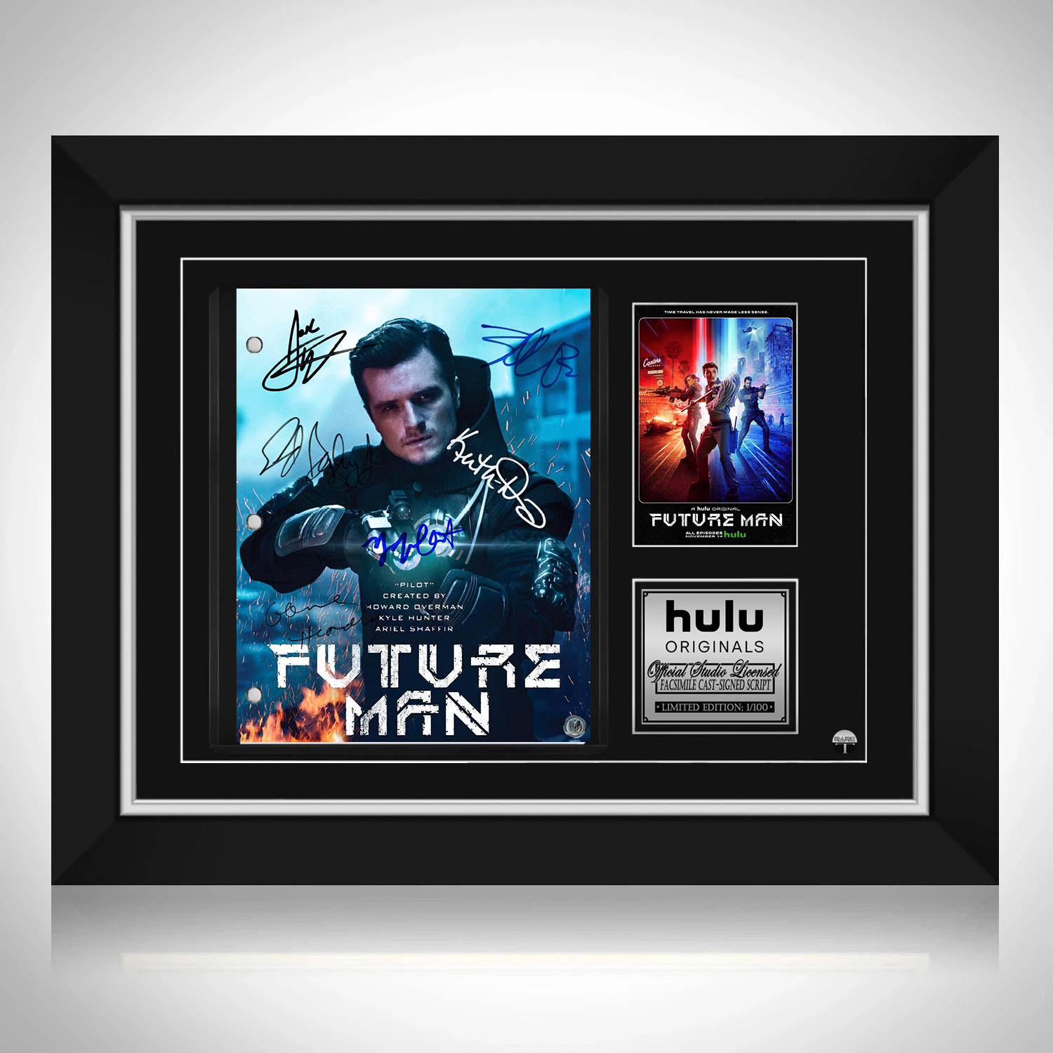 Future Man Pilot Script Limited Signature Edition Custom Frame | RARE-T