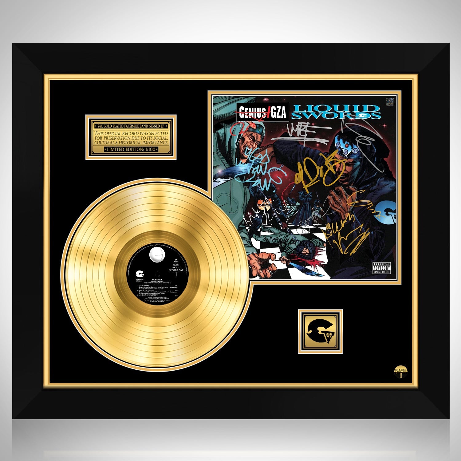 GeniusGZA Liquid Swords Gold LP Limited Signature Edition - www ...