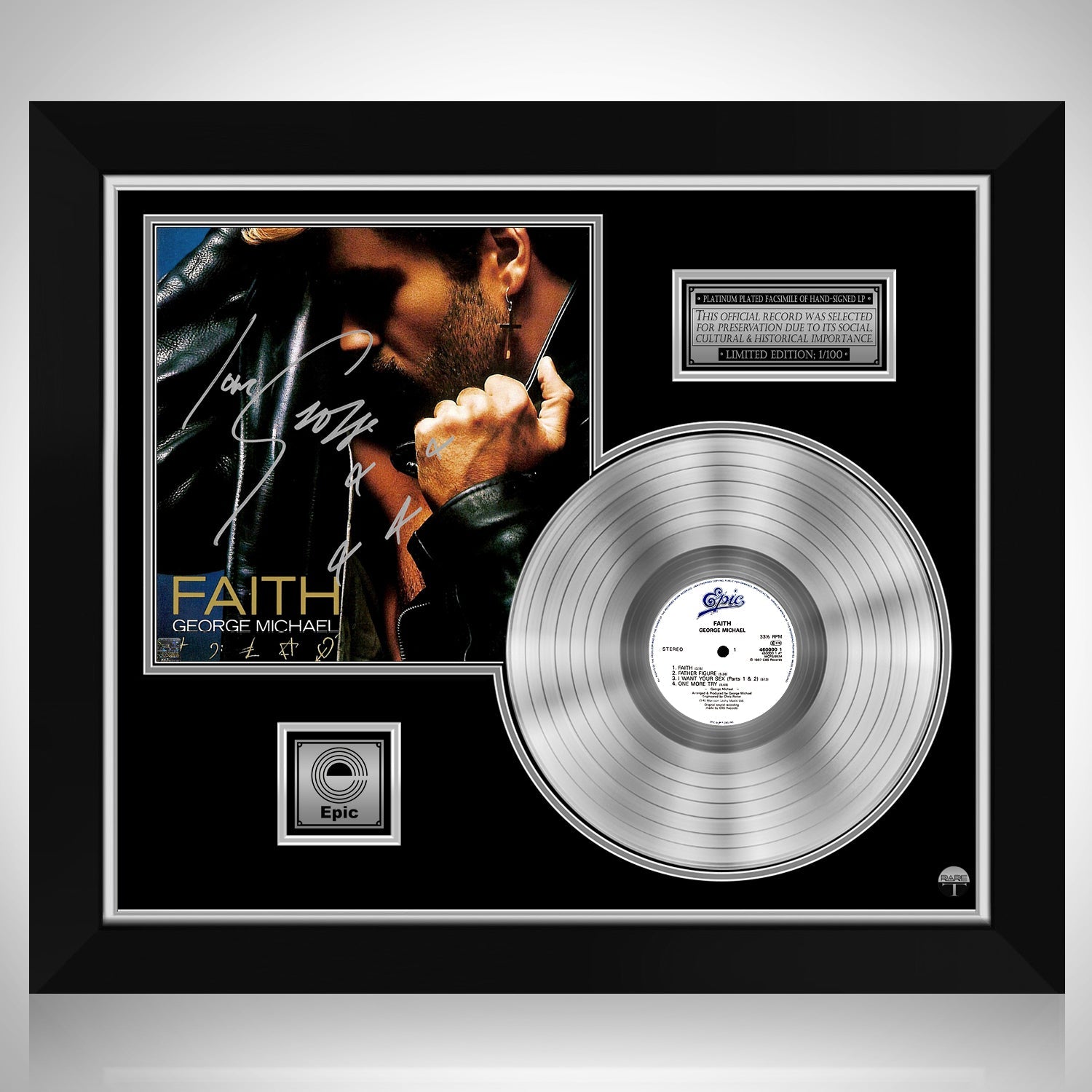 GEORGE MICHAEL FAITH レコード LP 工場店 oticavoluntarios.com.br