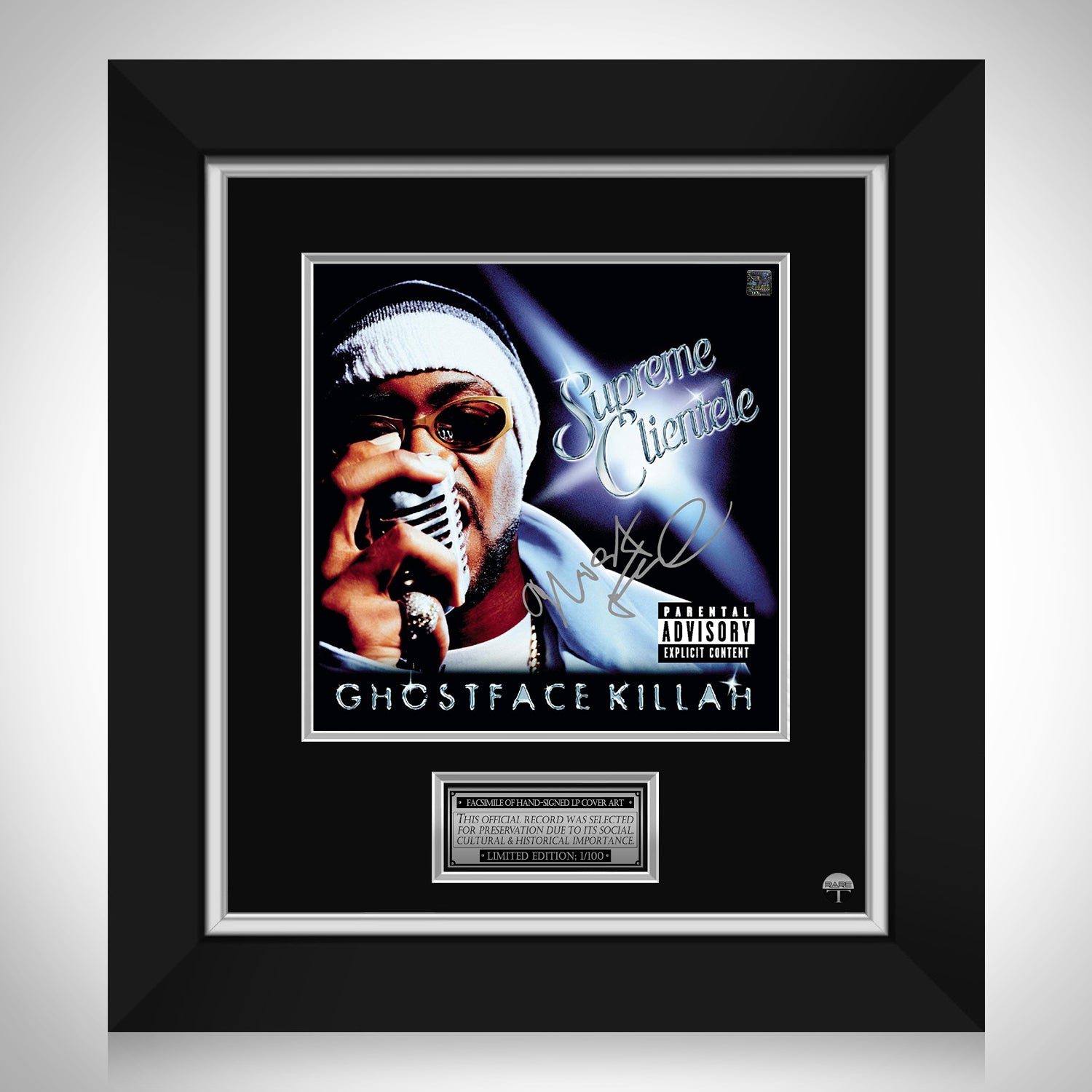 Ghostface Killah - Supreme Clientele LP Cover Limited Signature 