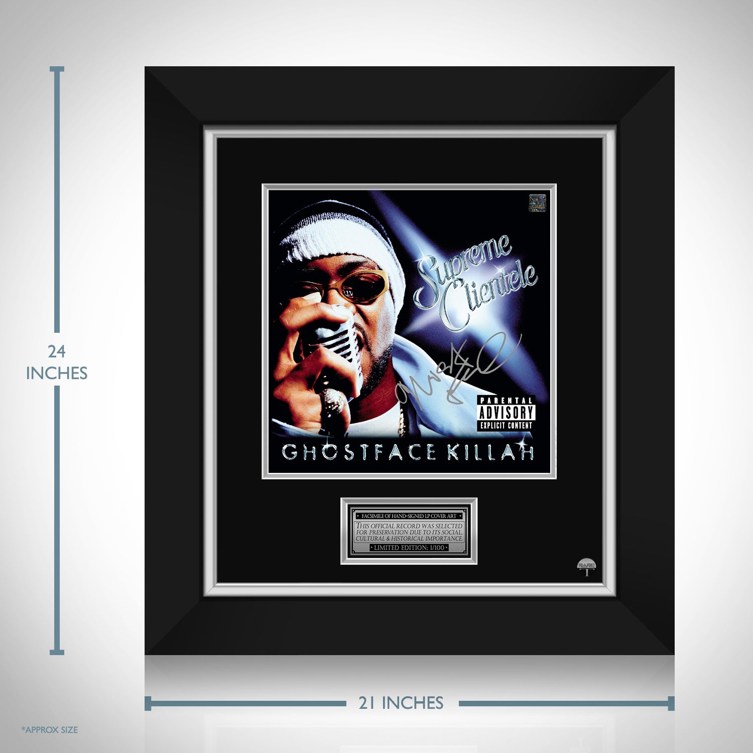 Ghostface Killah - Supreme Clientele LP Cover Limited Signature