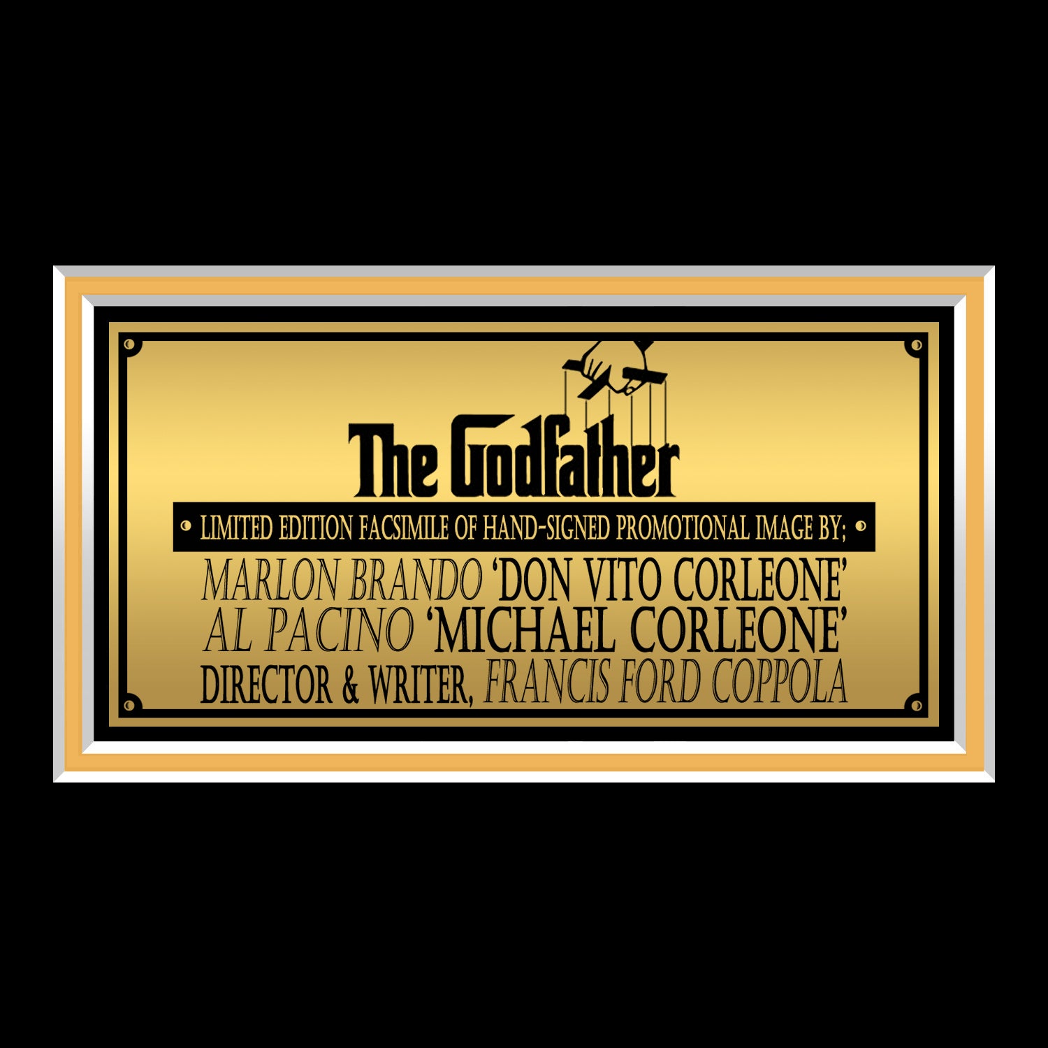 The Godfather - Rare deals Promotional Lighted Wall Mirror (19.5