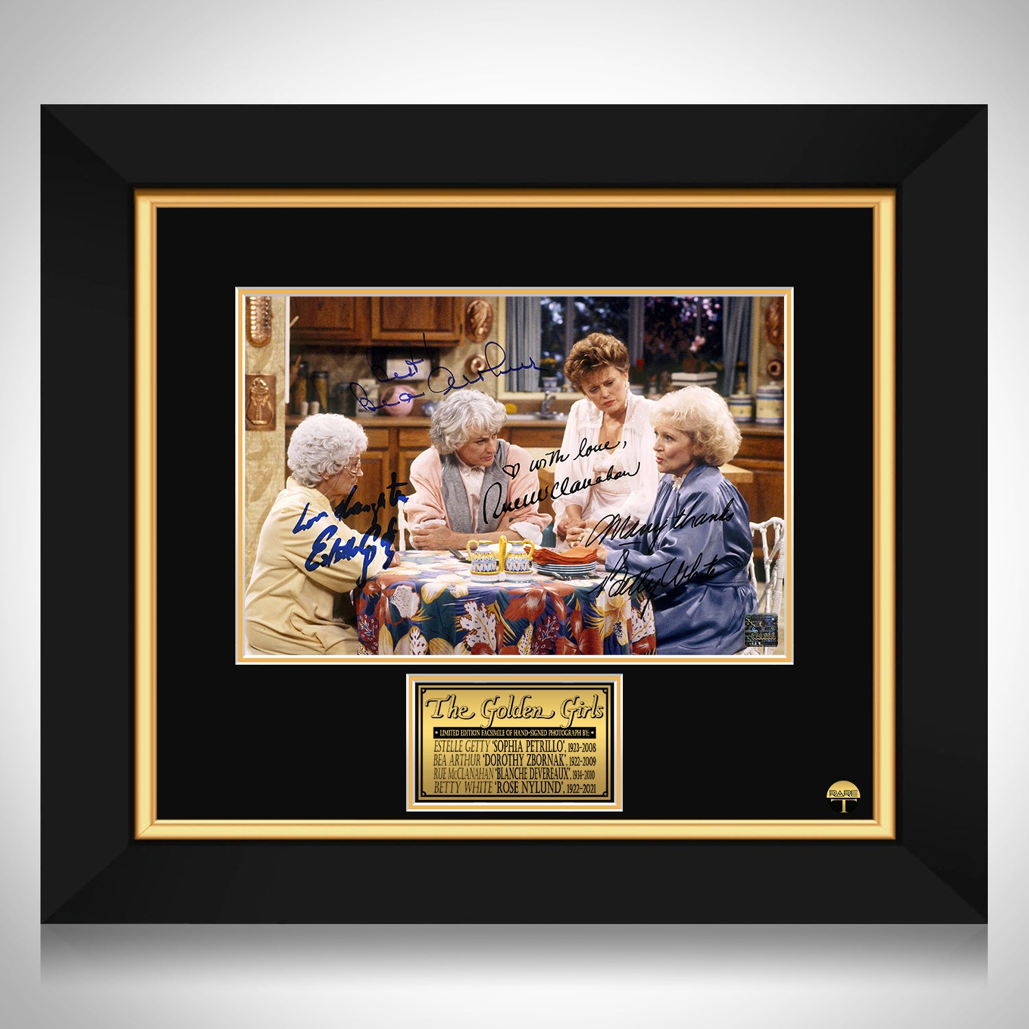 The Golden Girls with Betty White Photo Limited Signature Edition