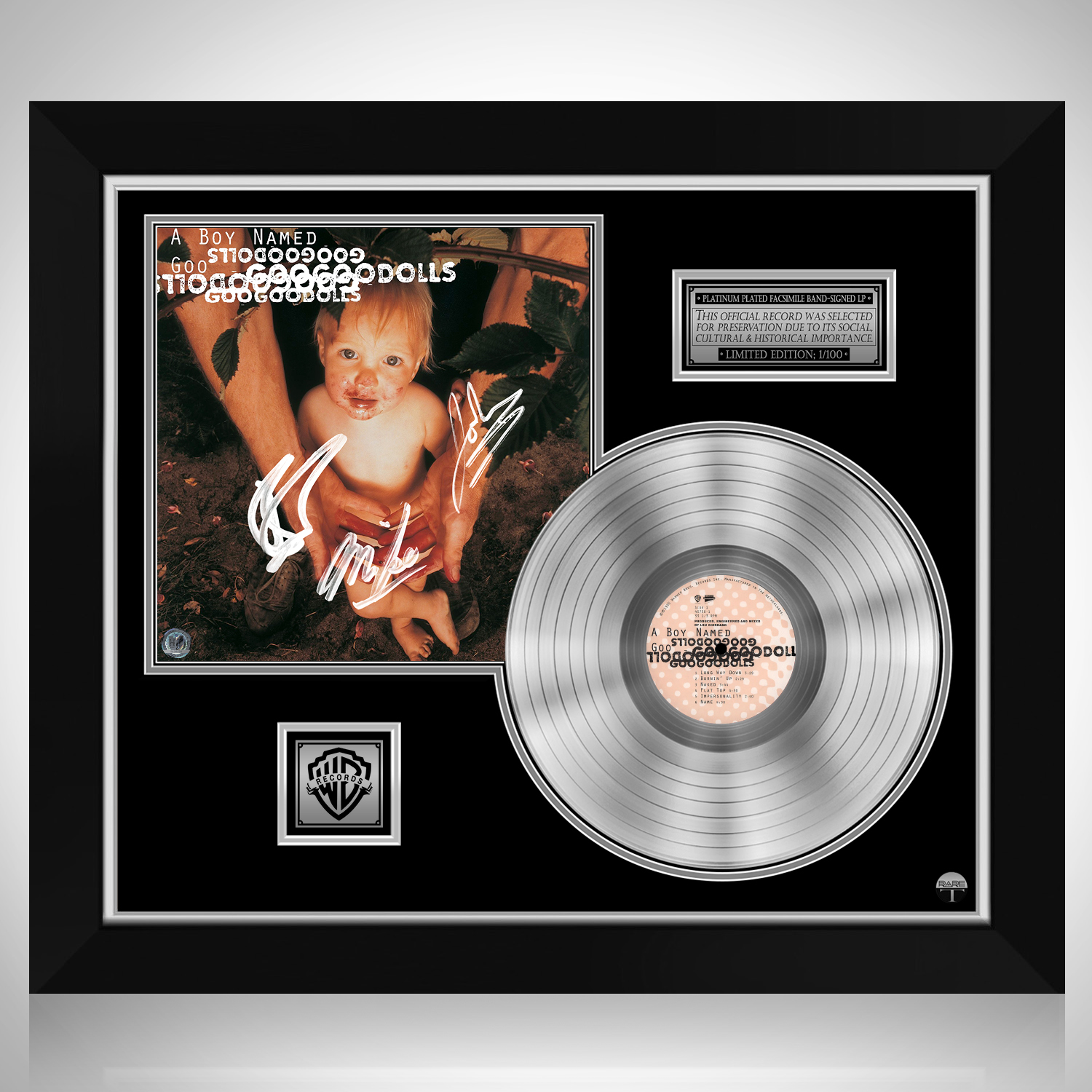 Goo Goo Dolls - A Boy Named Goo Platinum LP Limited Signature Edition ...