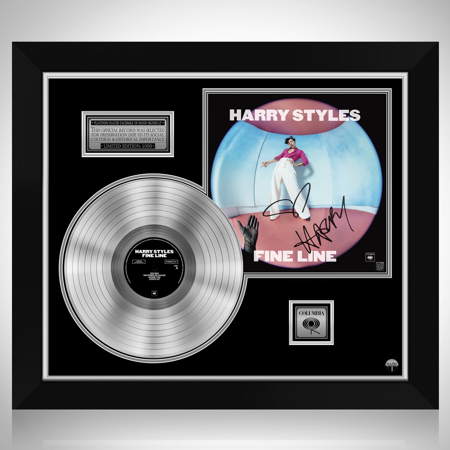 Harry Line Platinum LP Limited Signature Custom Frame |