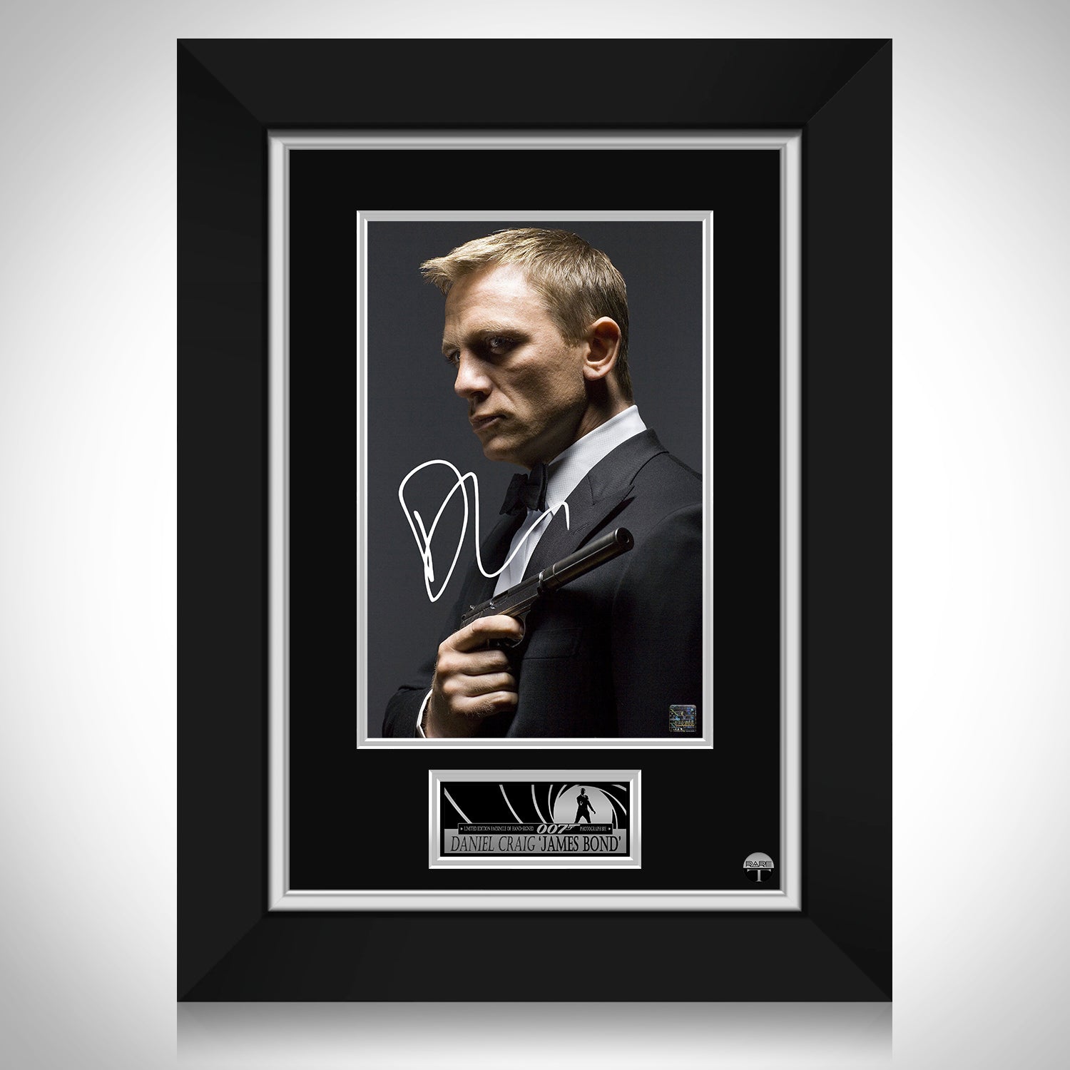 James Bond Daniel Craig Photo Limited Signature Edition Custom Frame ...