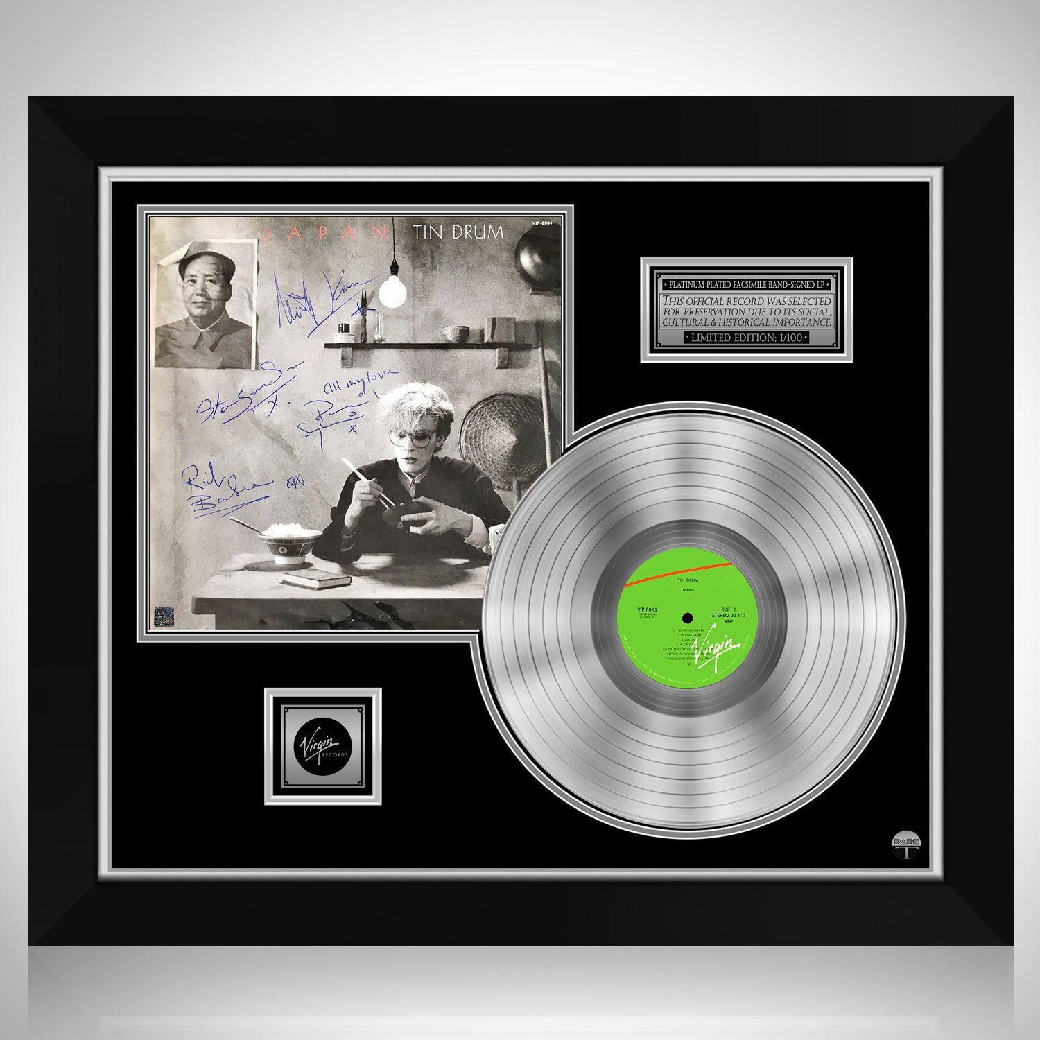 Japan - Tin Drum Platinum LP Limited Signature Edition Custom 